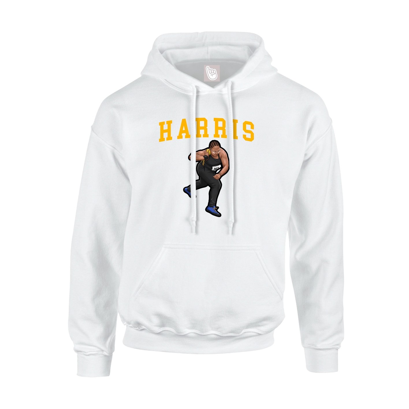 Youth Hoodie — Shirsey in White