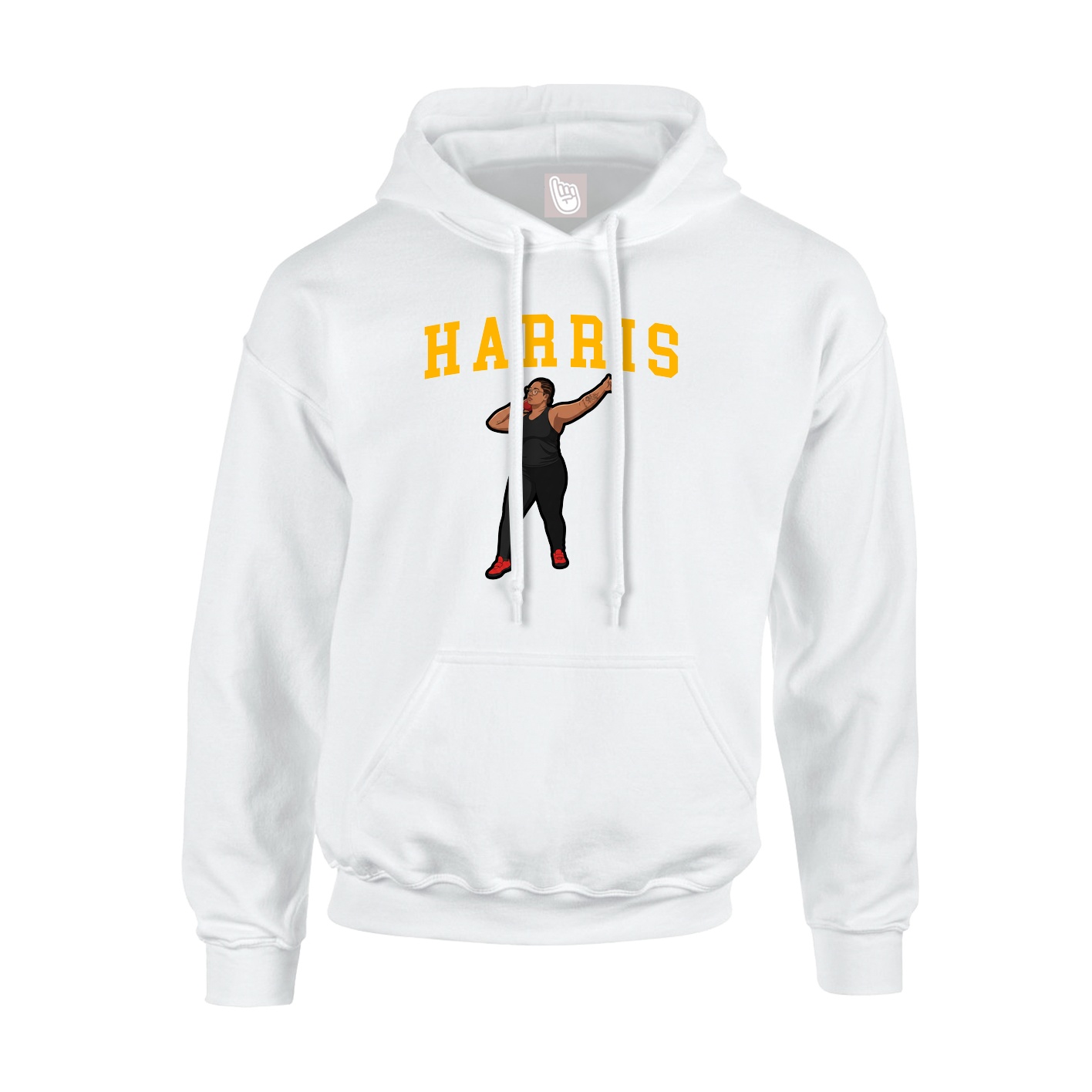Hoodie — Shirsey in White
