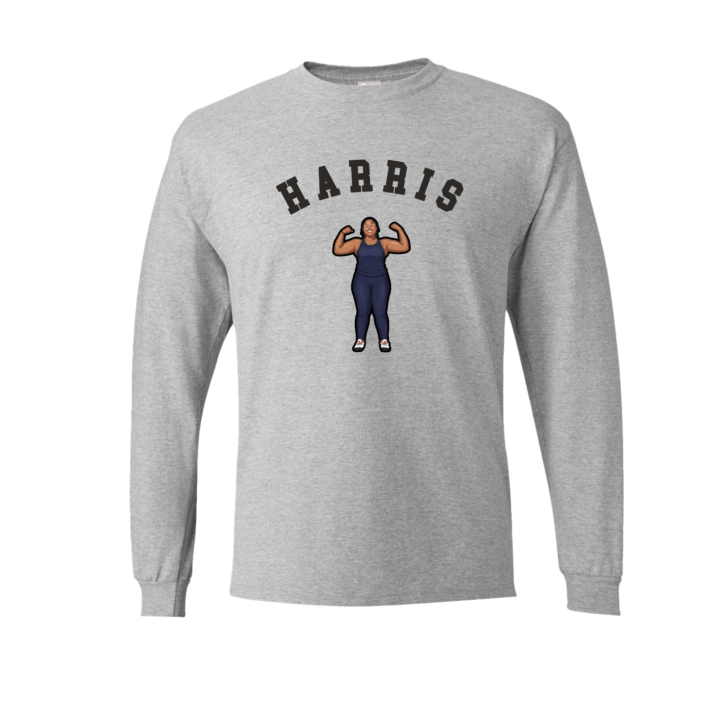 Long Sleeve Tee — Shirsey Arch in Grey