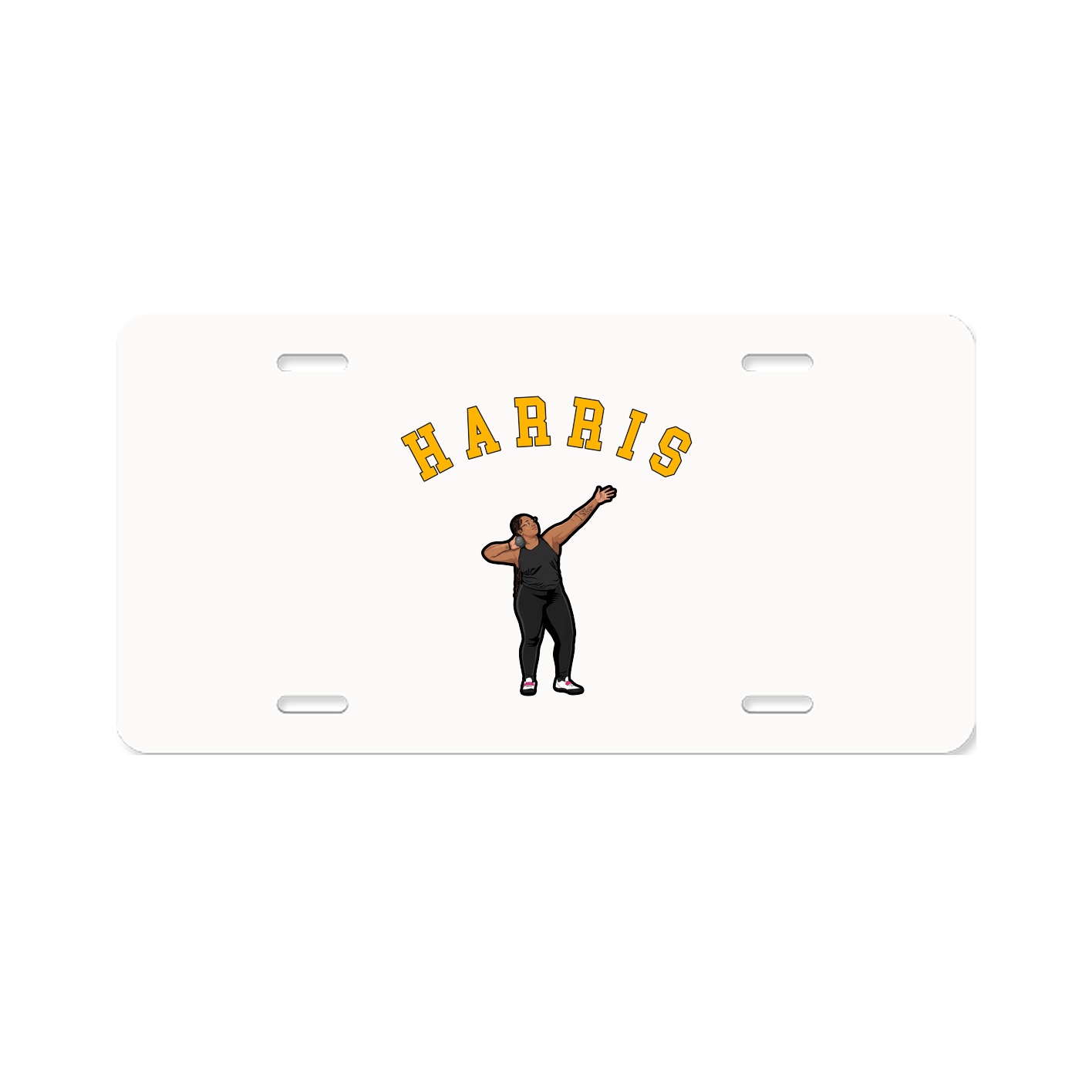 License Plate — Shirsey Arch in Classic