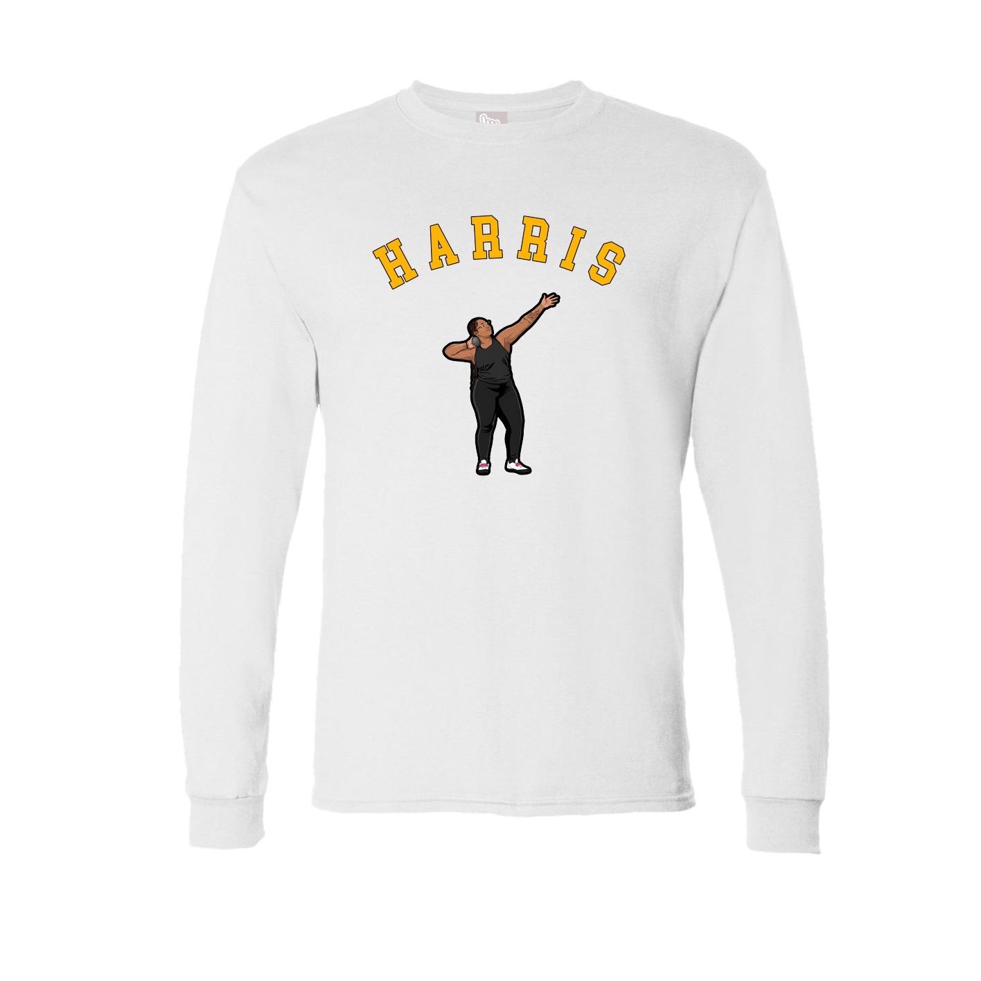 Long Sleeve Tee — Shirsey Arch in White