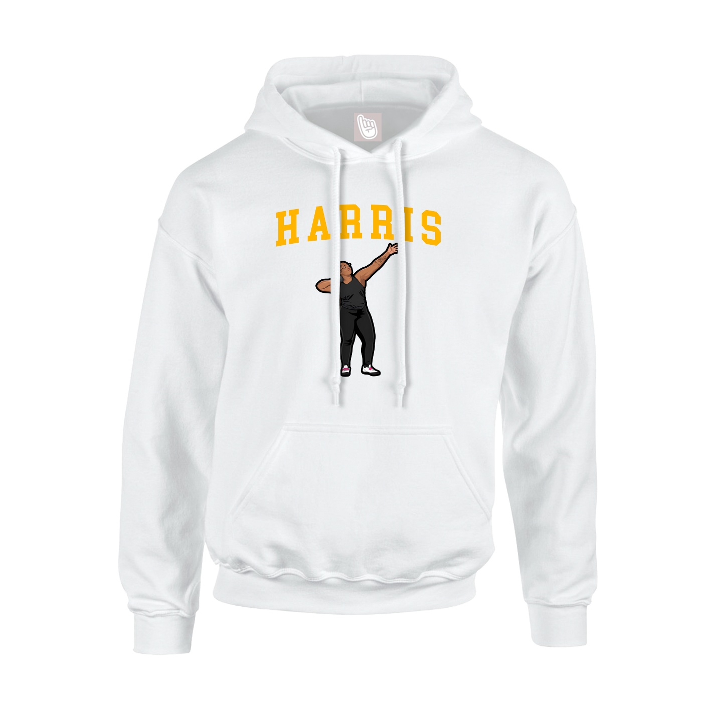 Hoodie — Shirsey in White