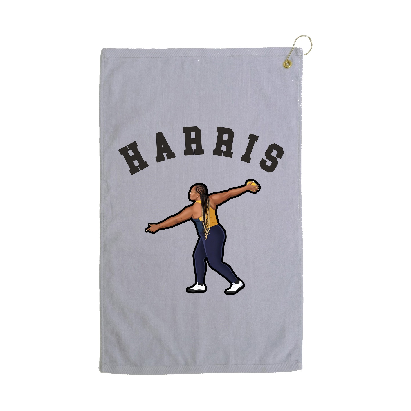 Golf Towel — Shirsey Arch in Grey