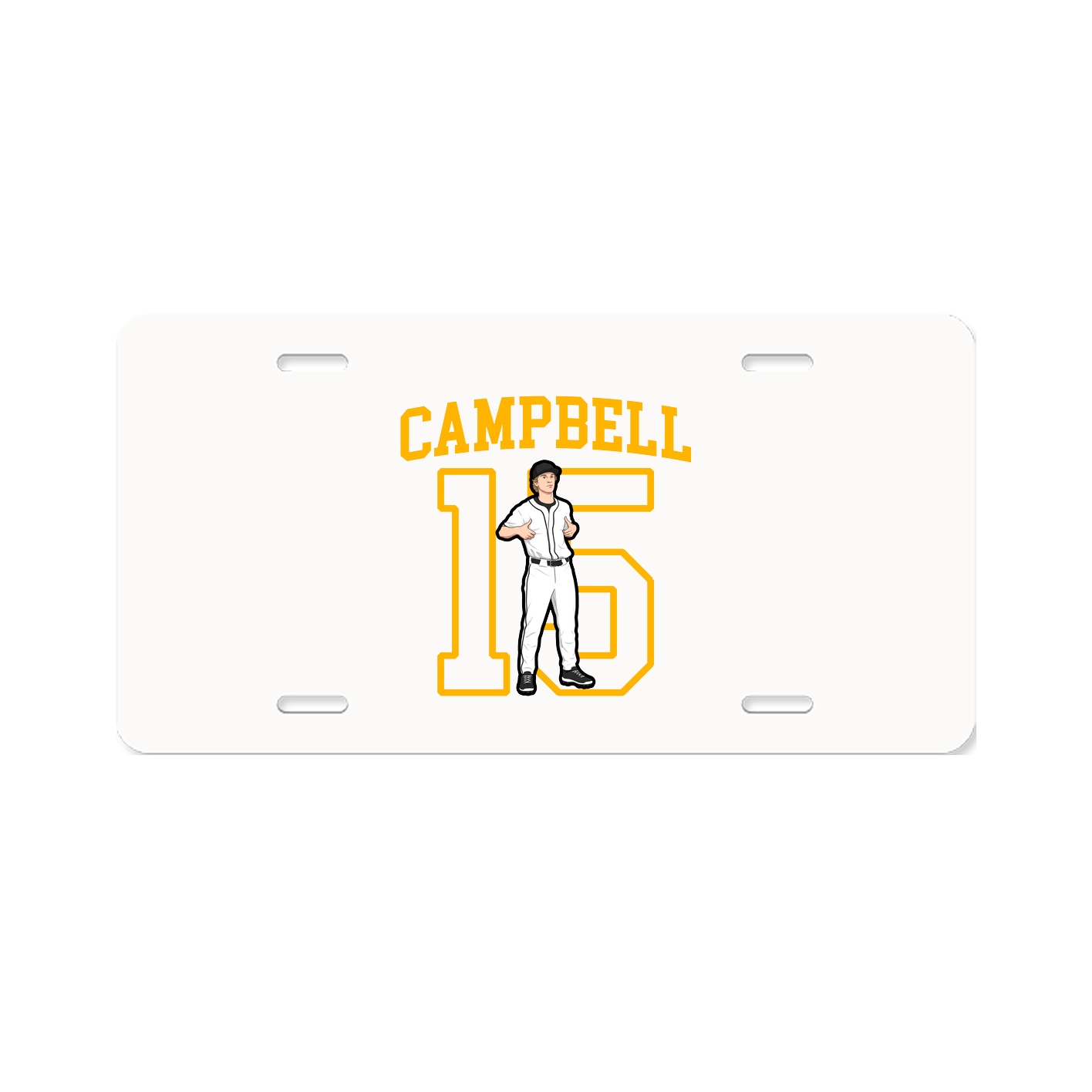 License Plate — Shirsey in Classic