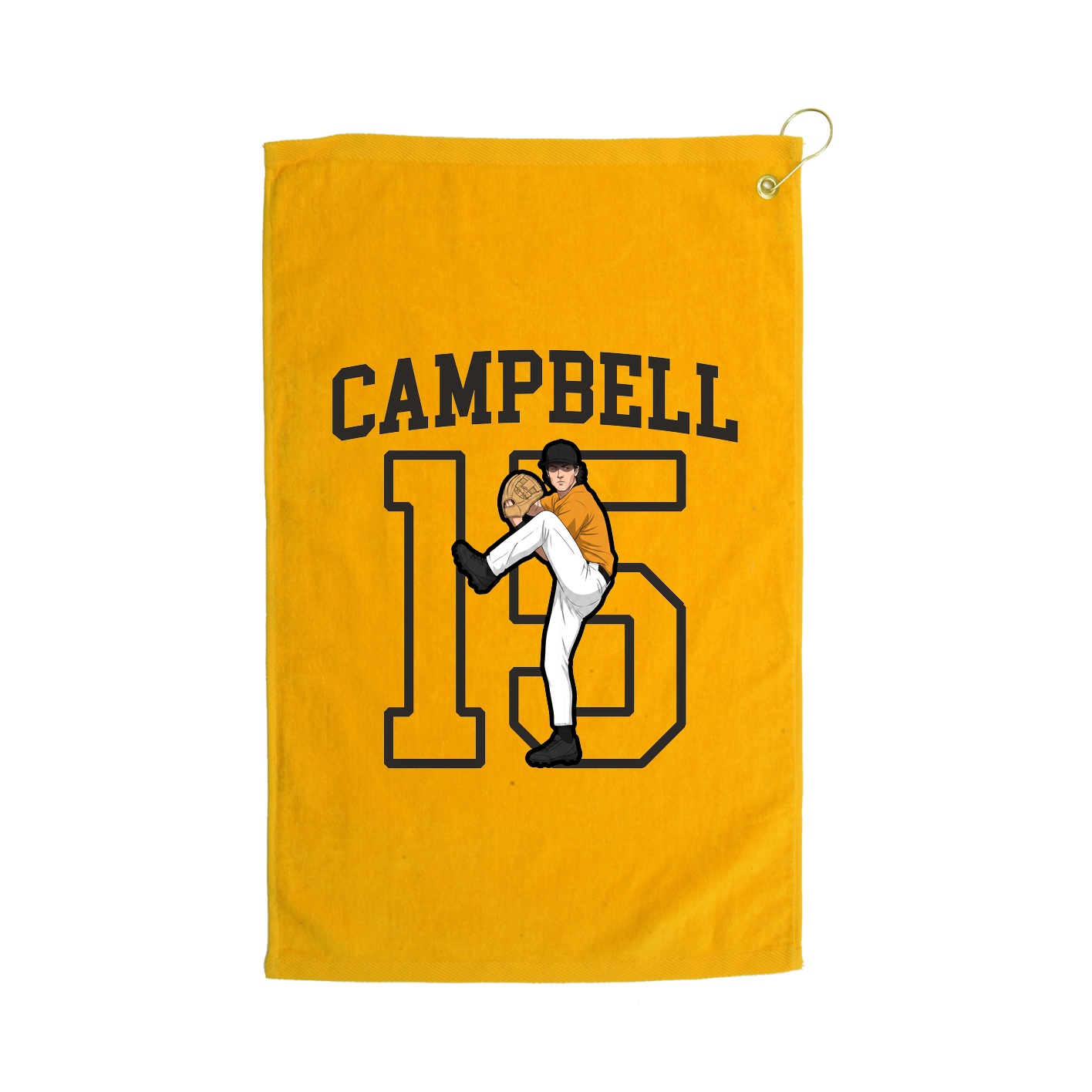 Golf Towel — Shirsey in Gold