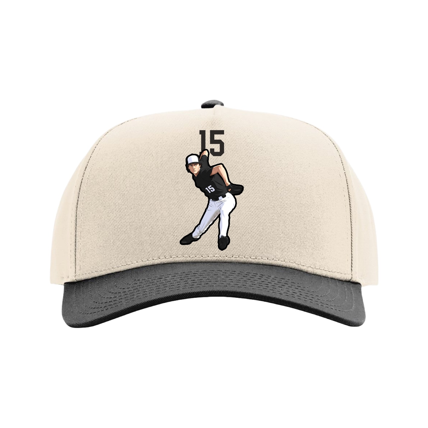 Full Fabric Five-Panel Champ Cap