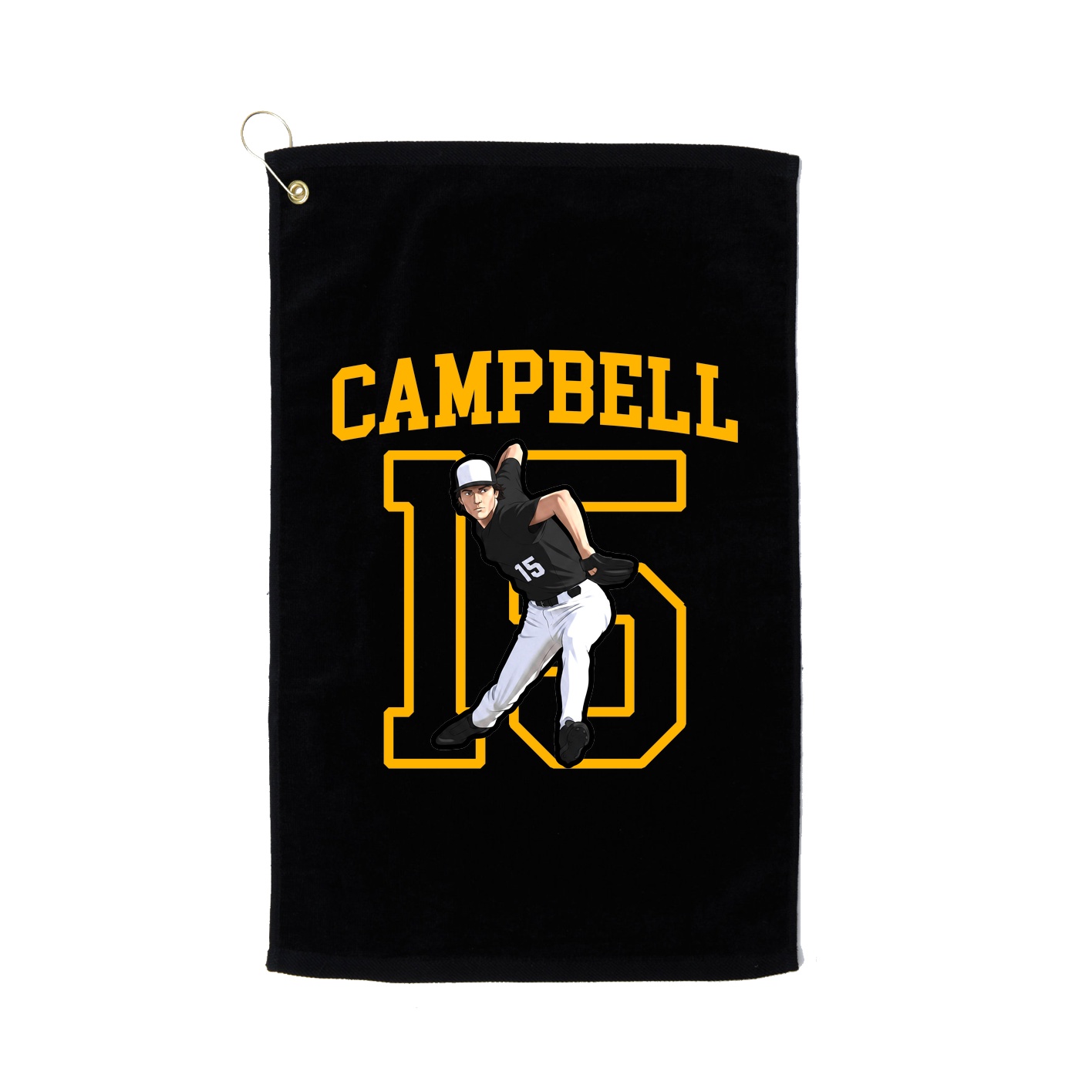 Golf Towel — Shirsey in Black