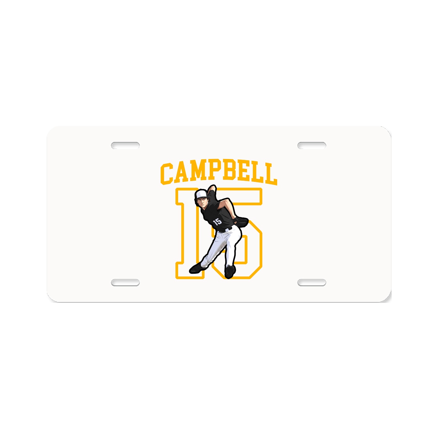 Aluminum License Plate