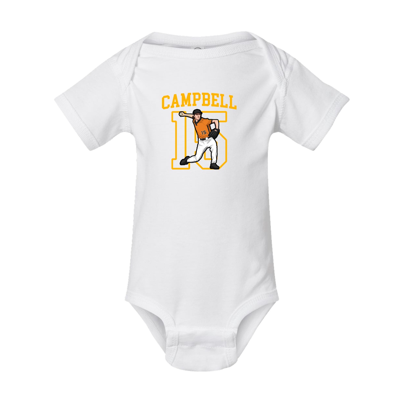 Baby Onesie — Shirsey in White