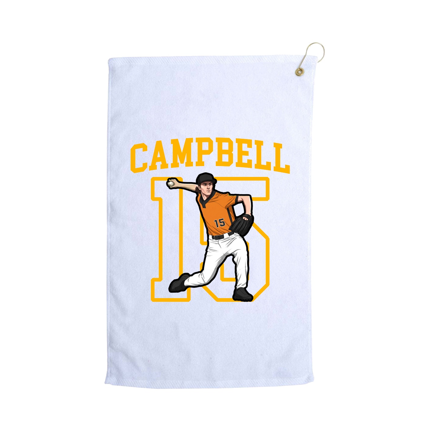 Golf Towel — Shirsey in White
