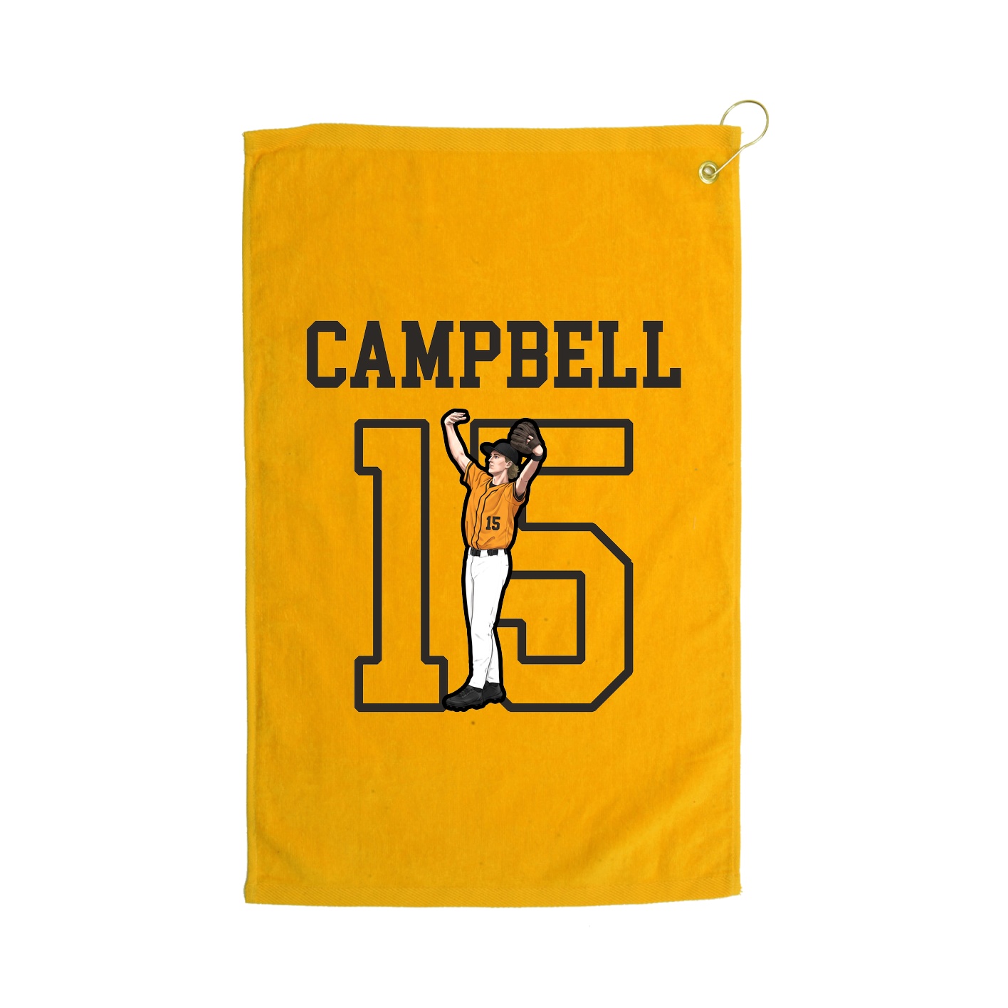 Golf Towel — Shirsey in Gold