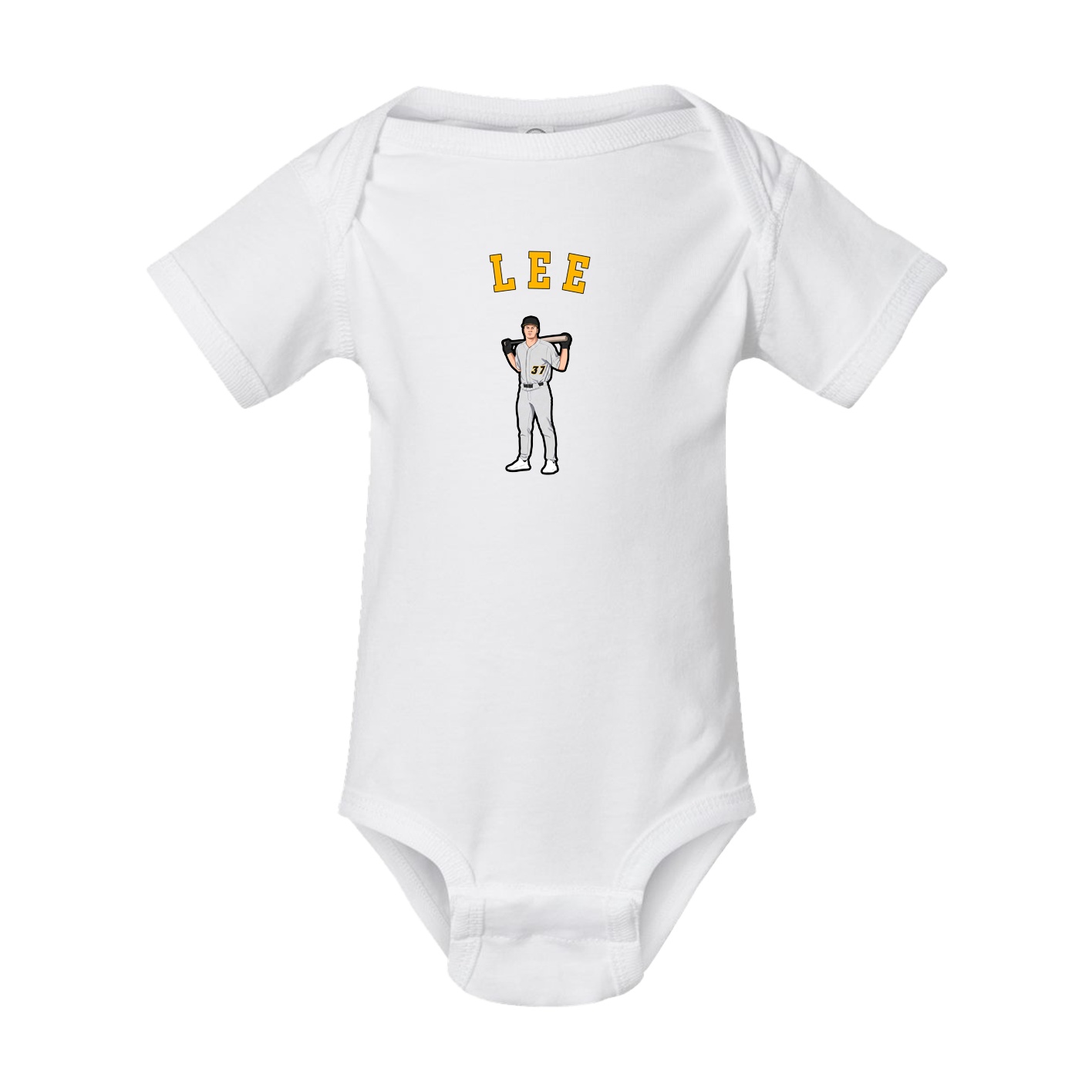 Baby Onesie — Shirsey Arch in White