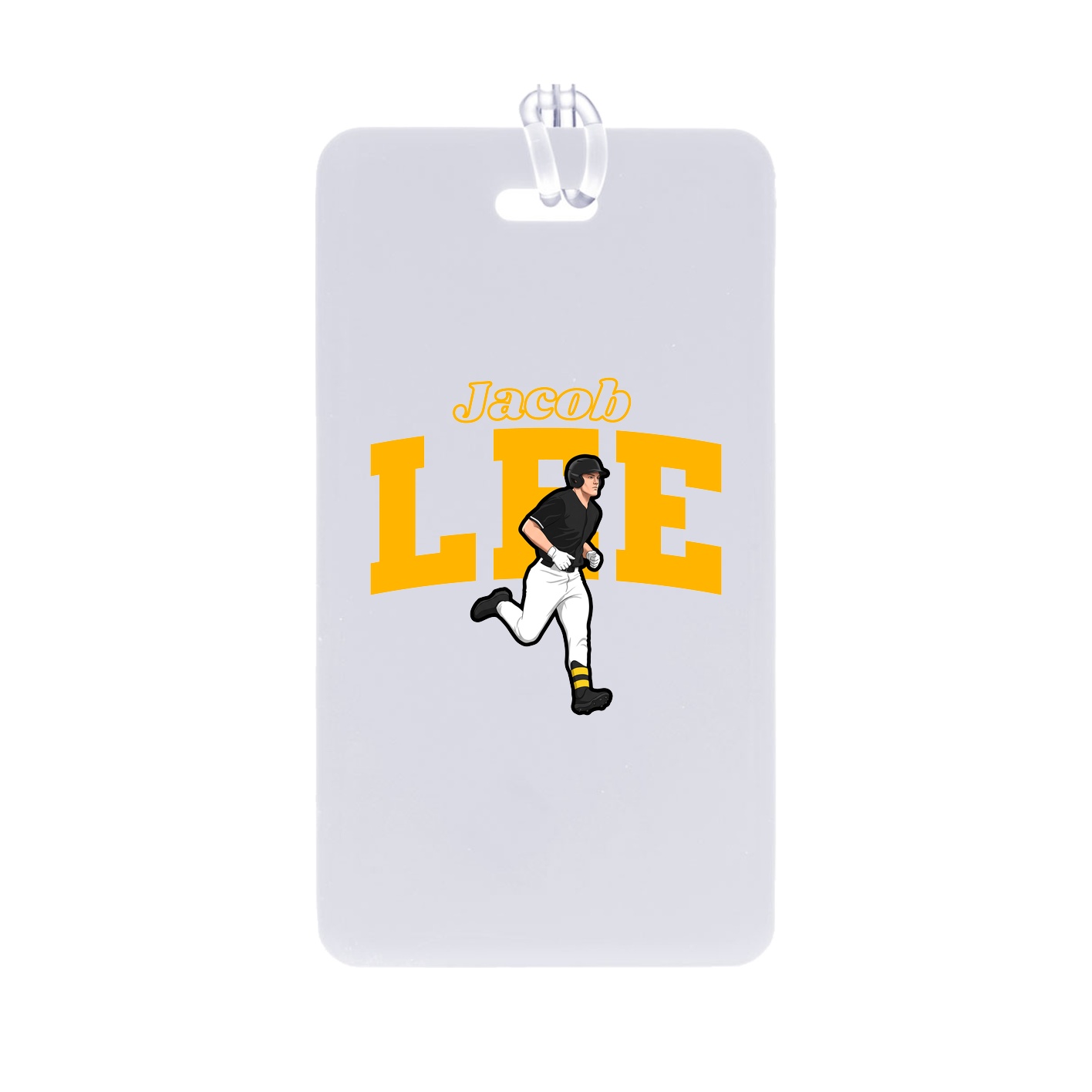 Bag Tag — Name Arch in Classic
