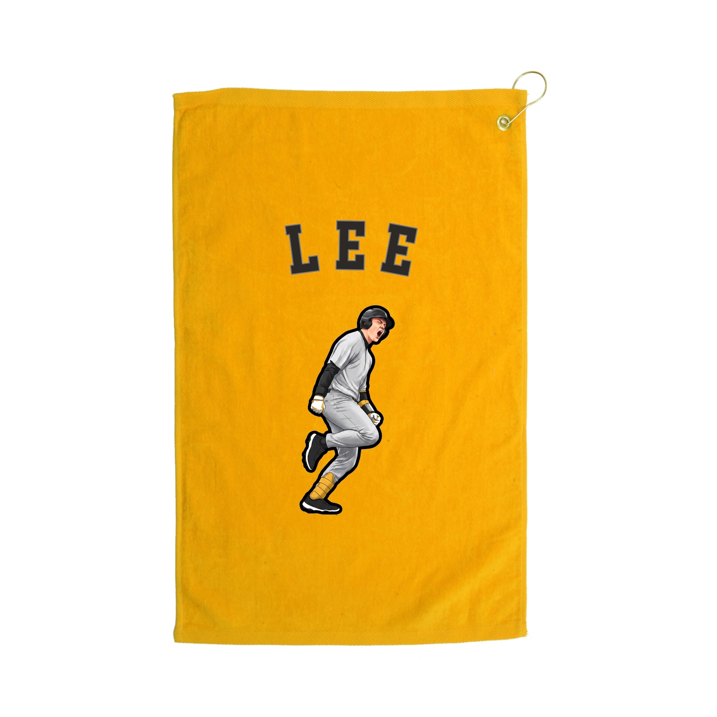 Golf Towel — Shirsey Arch in Gold