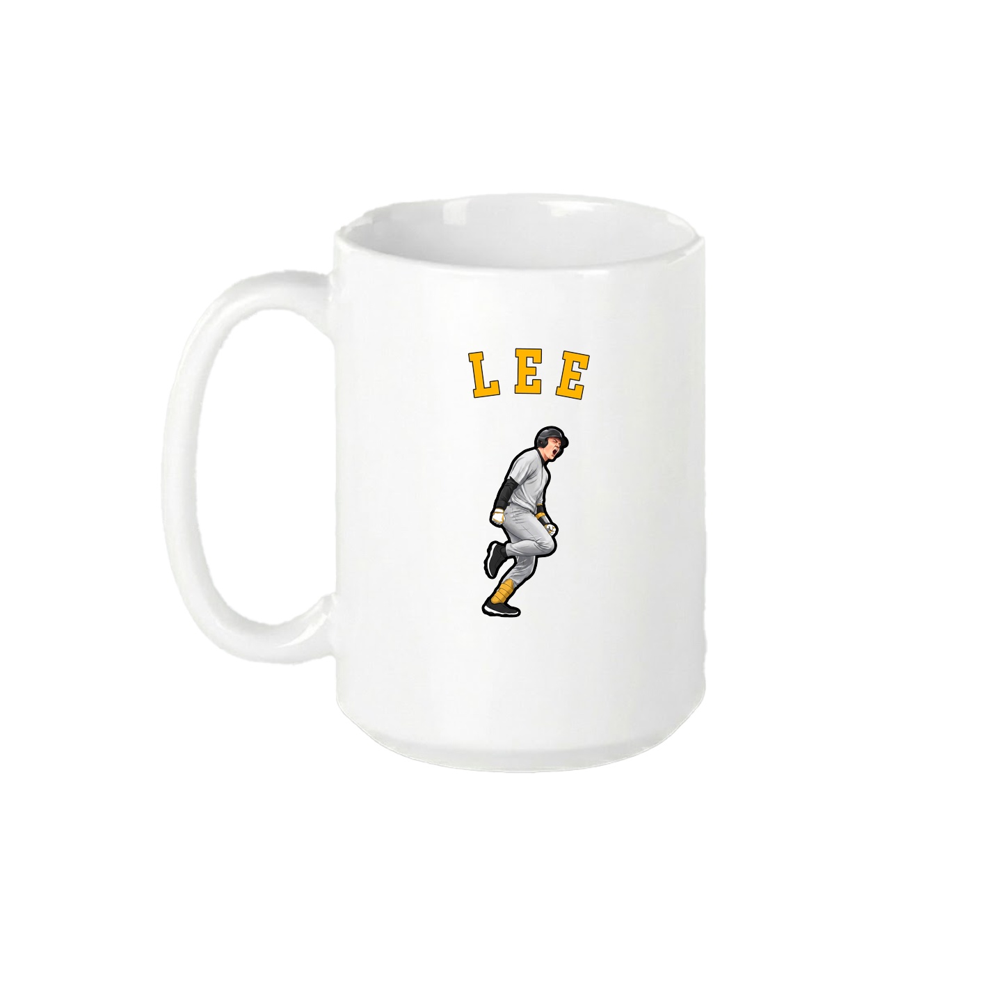 15oz Coffee Mug — Shirsey Arch in White