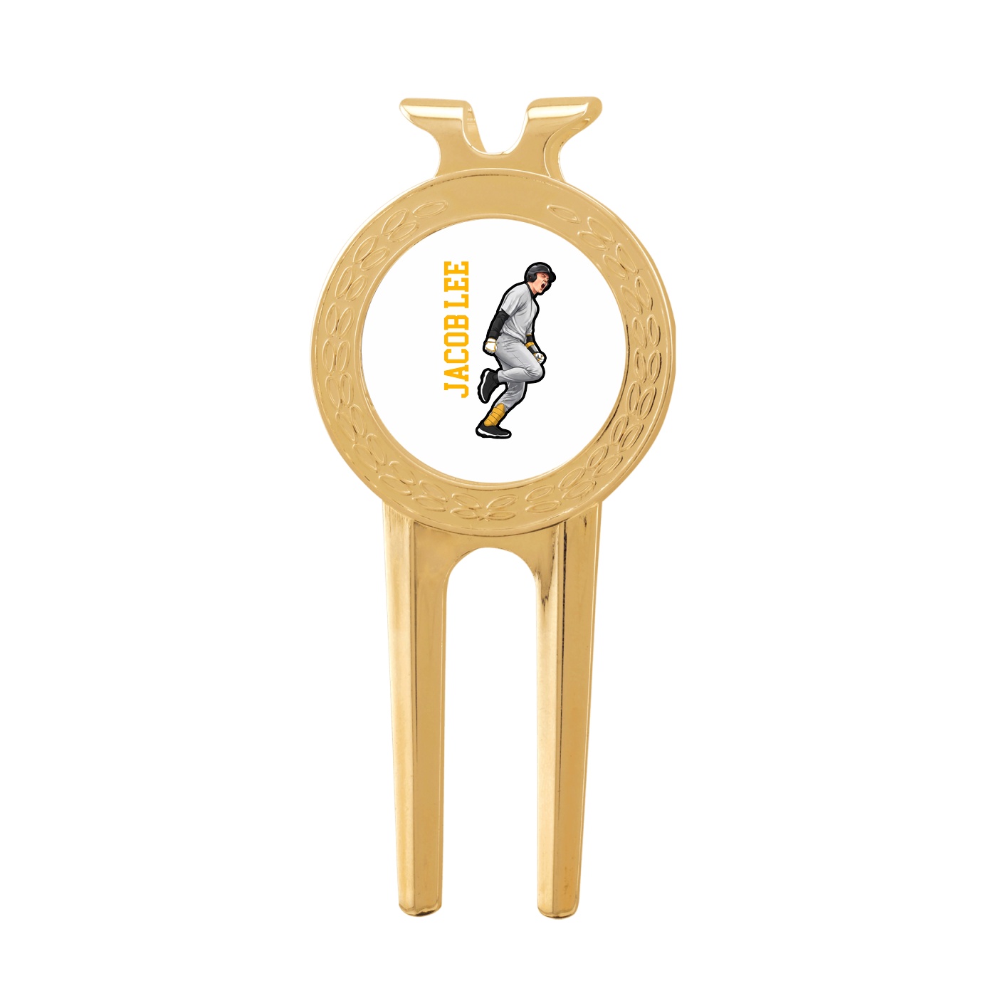 Divot Tool with Ball Marker — Name Vertical in Classic