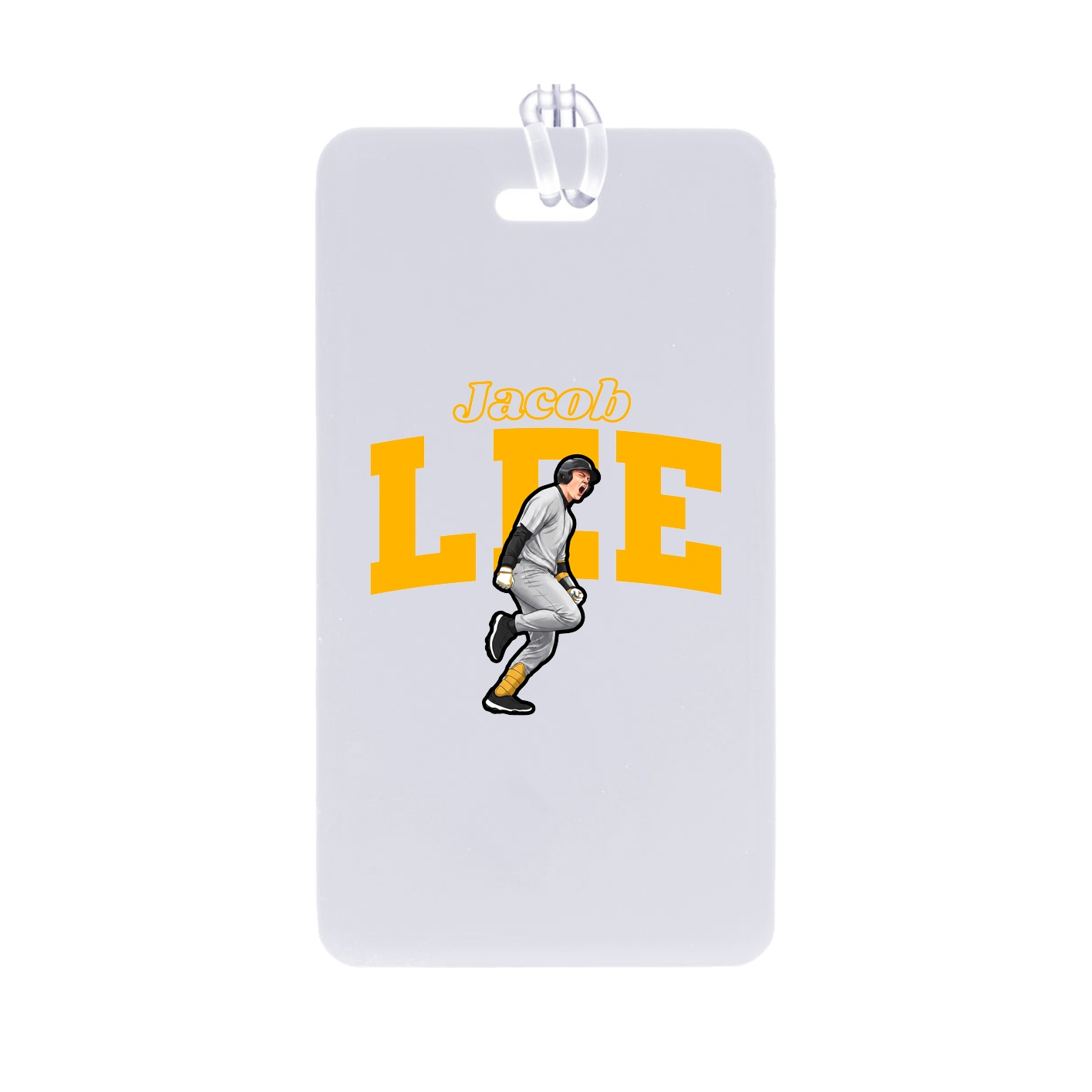 Bag Tag — Name Arch in Classic