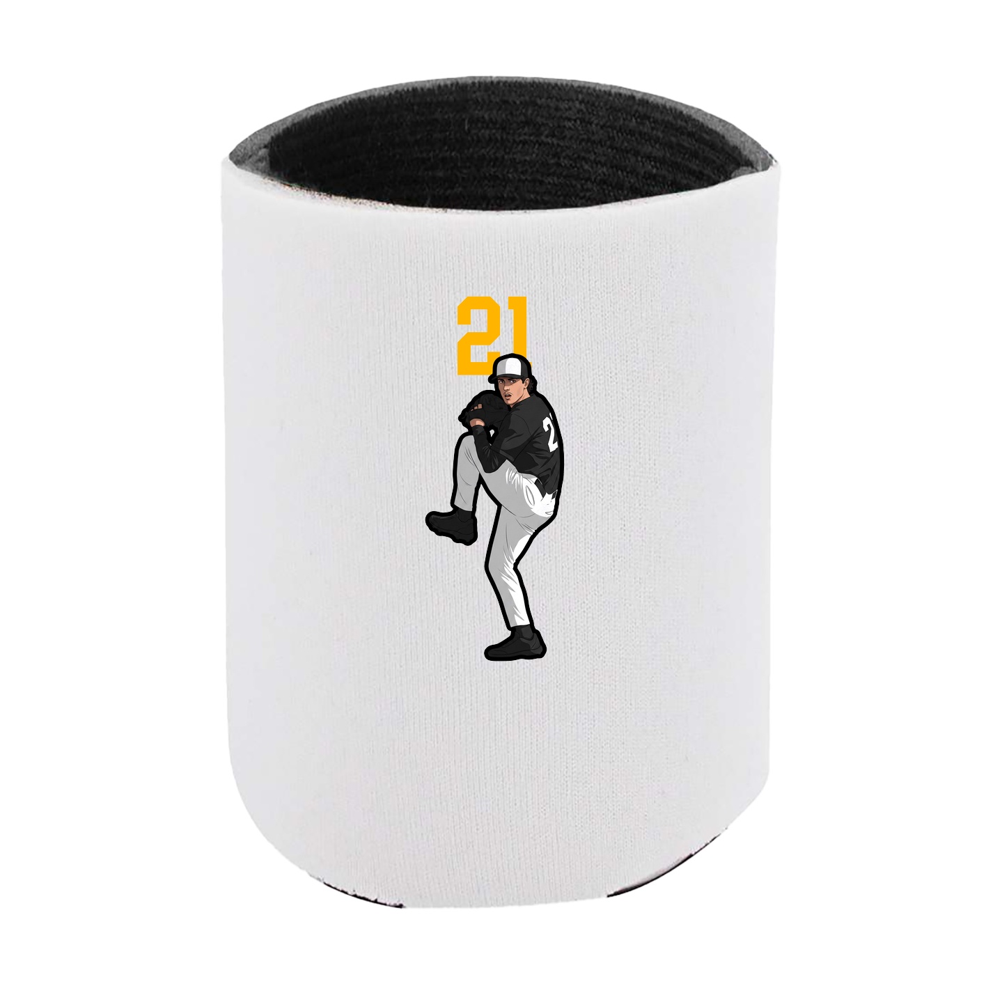Can Holder — Number Top in White