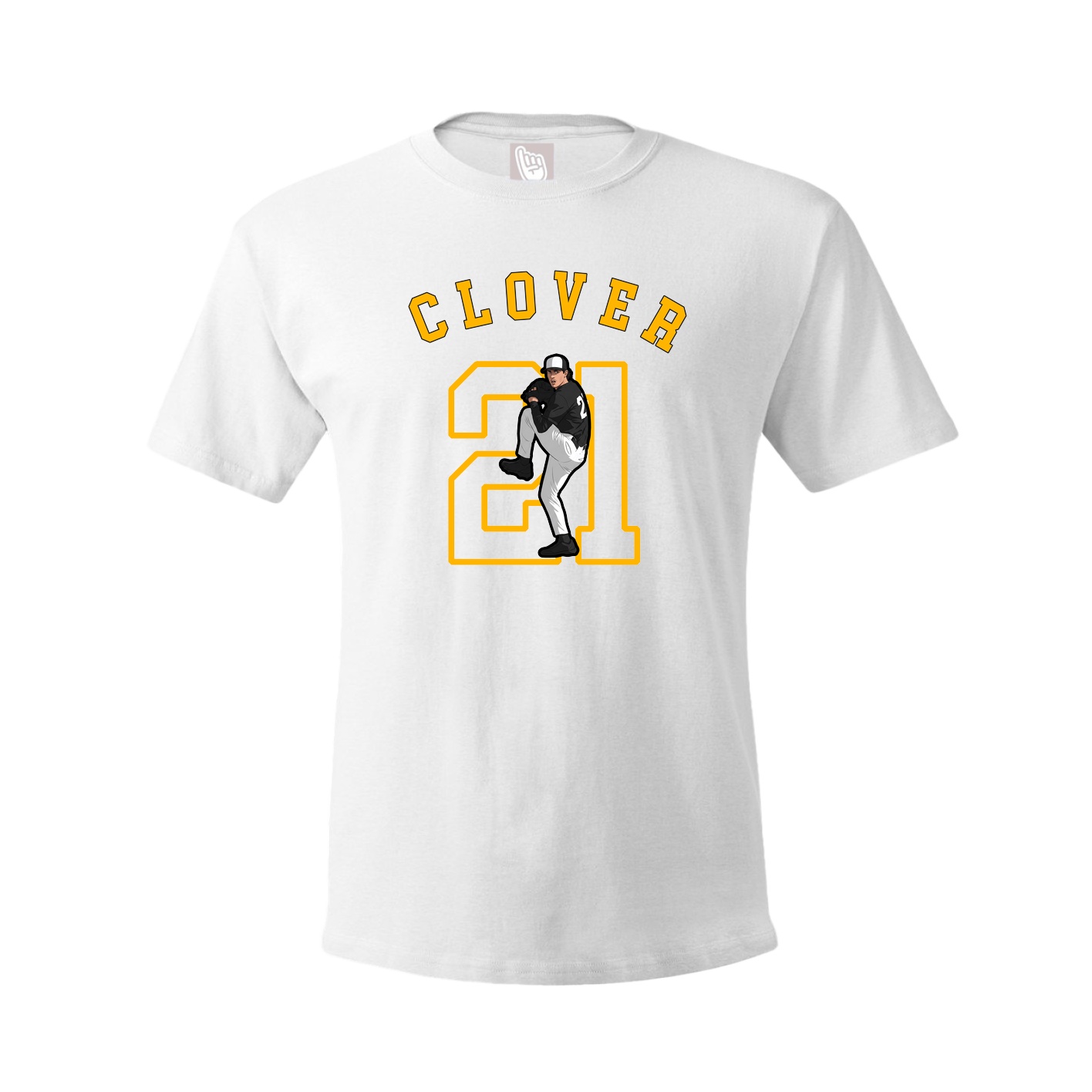 Youth Tee — Shirsey Arch in White