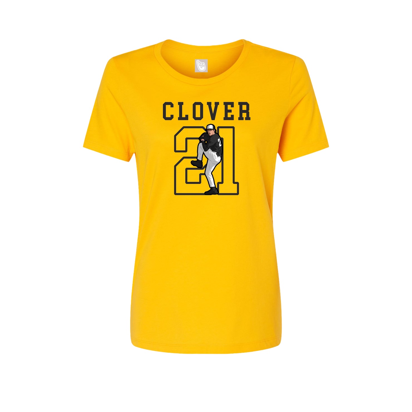 Fitted Women's Tee — Shirsey in Gold