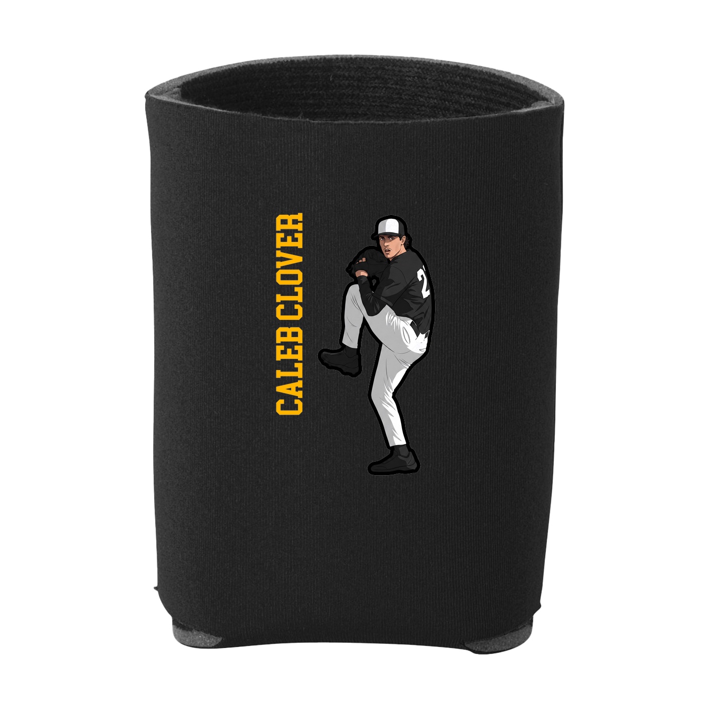 Can Holder — Name Vertical in Black