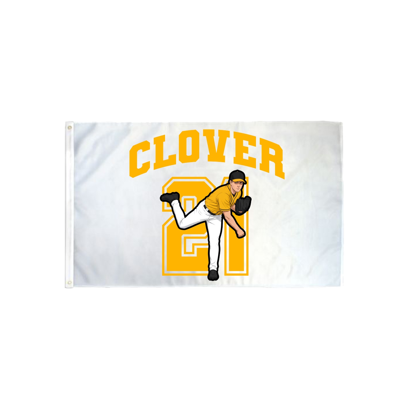 3x5 Flag — Number in Classic