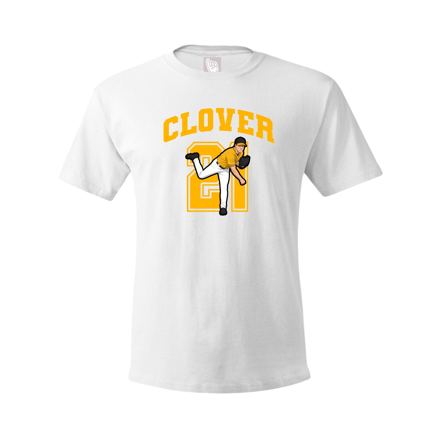 Tee — Number in White