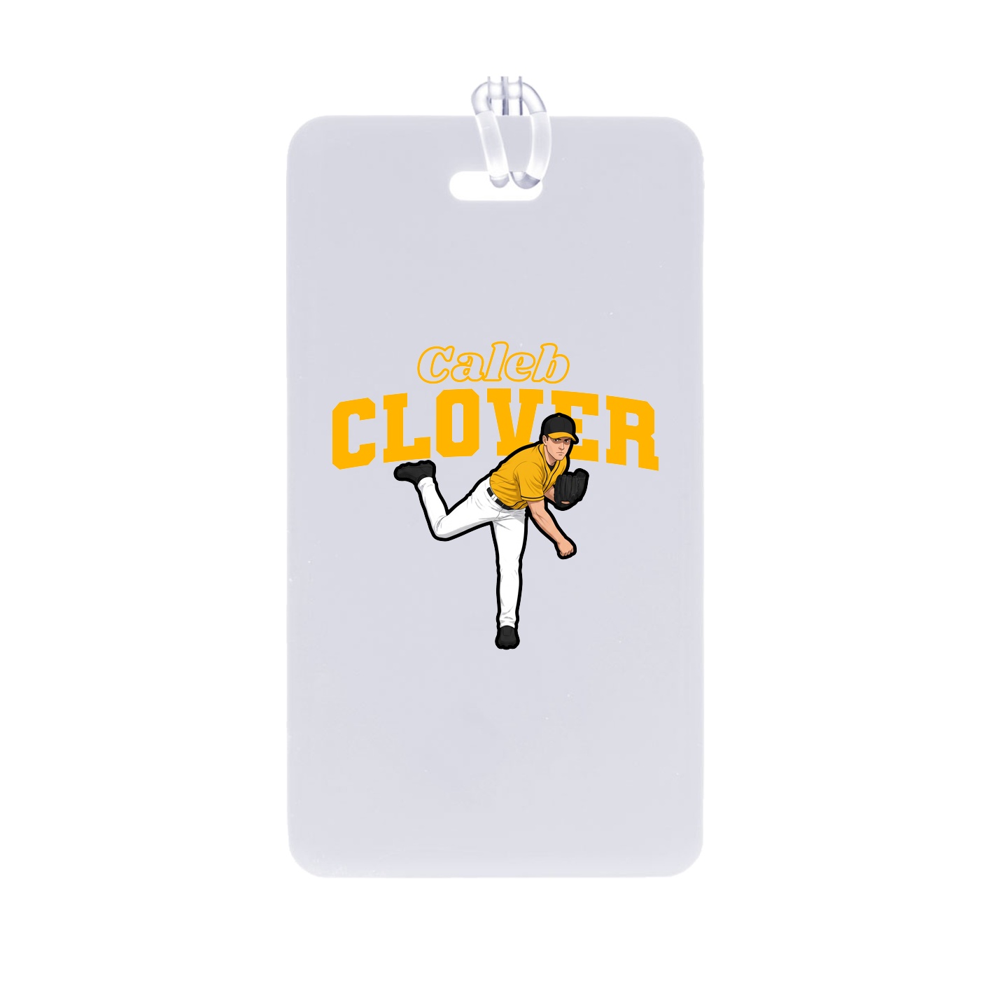 Bag Tag — Name Arch in Classic