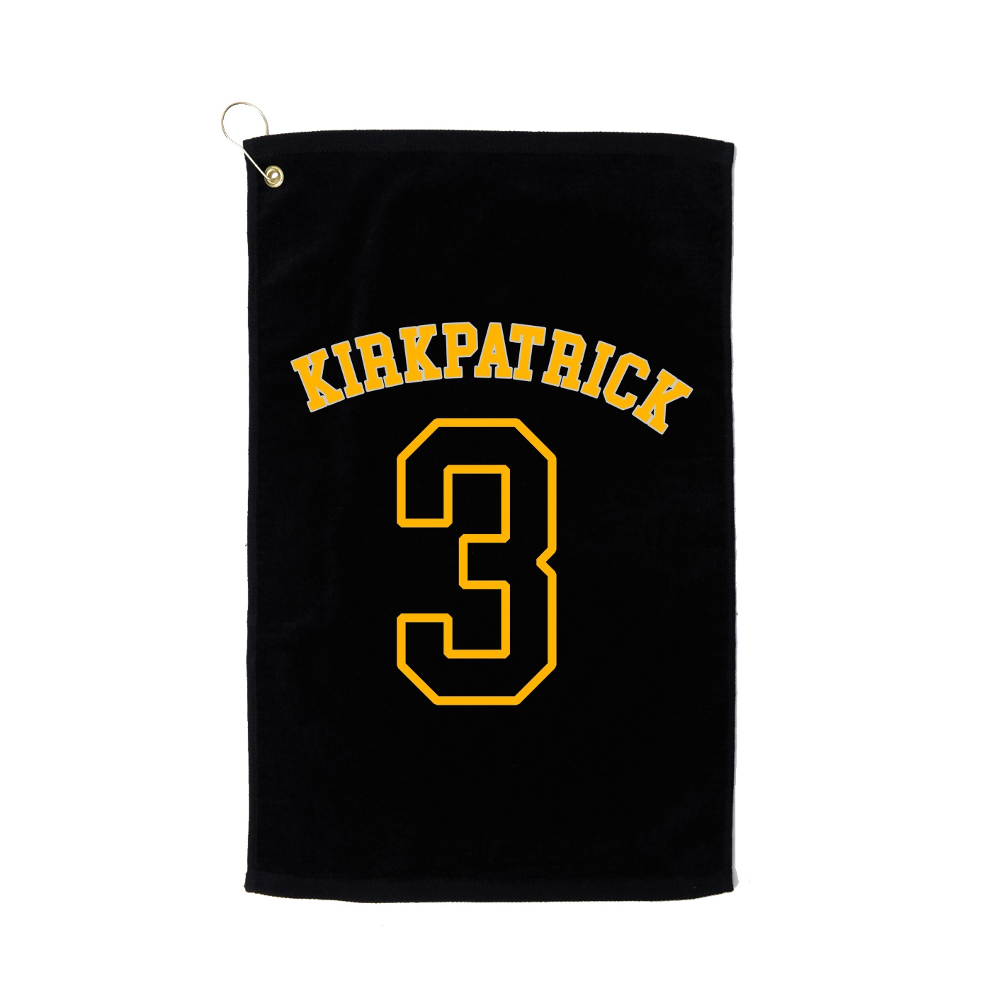 Golf Towel — Shirsey Arch in Black