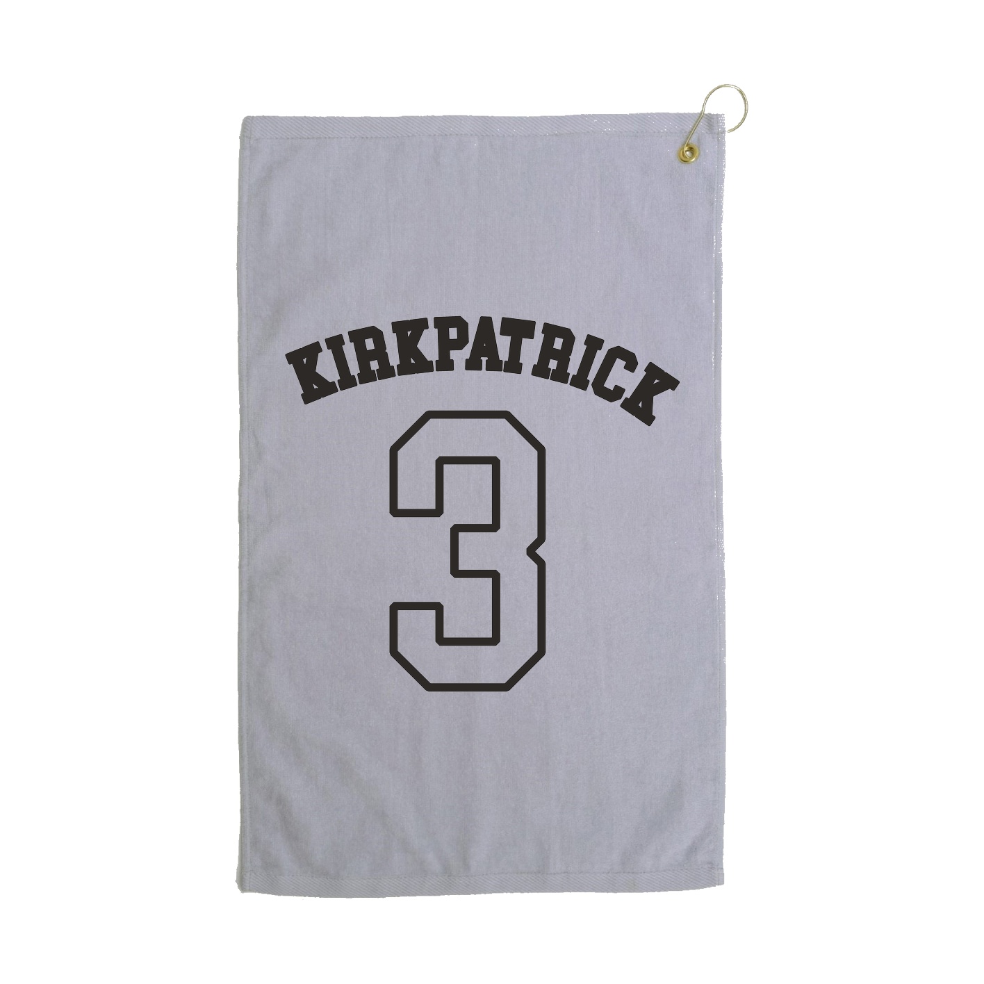Golf Towel — Shirsey Arch in Grey