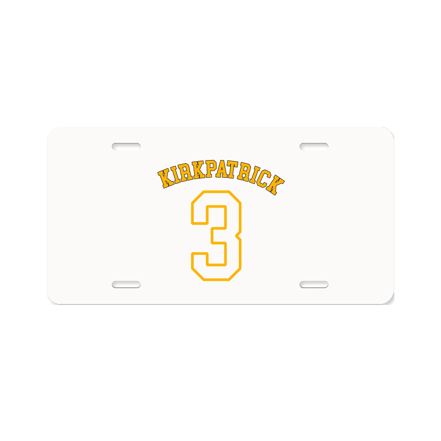 License Plate — Shirsey Arch in Classic