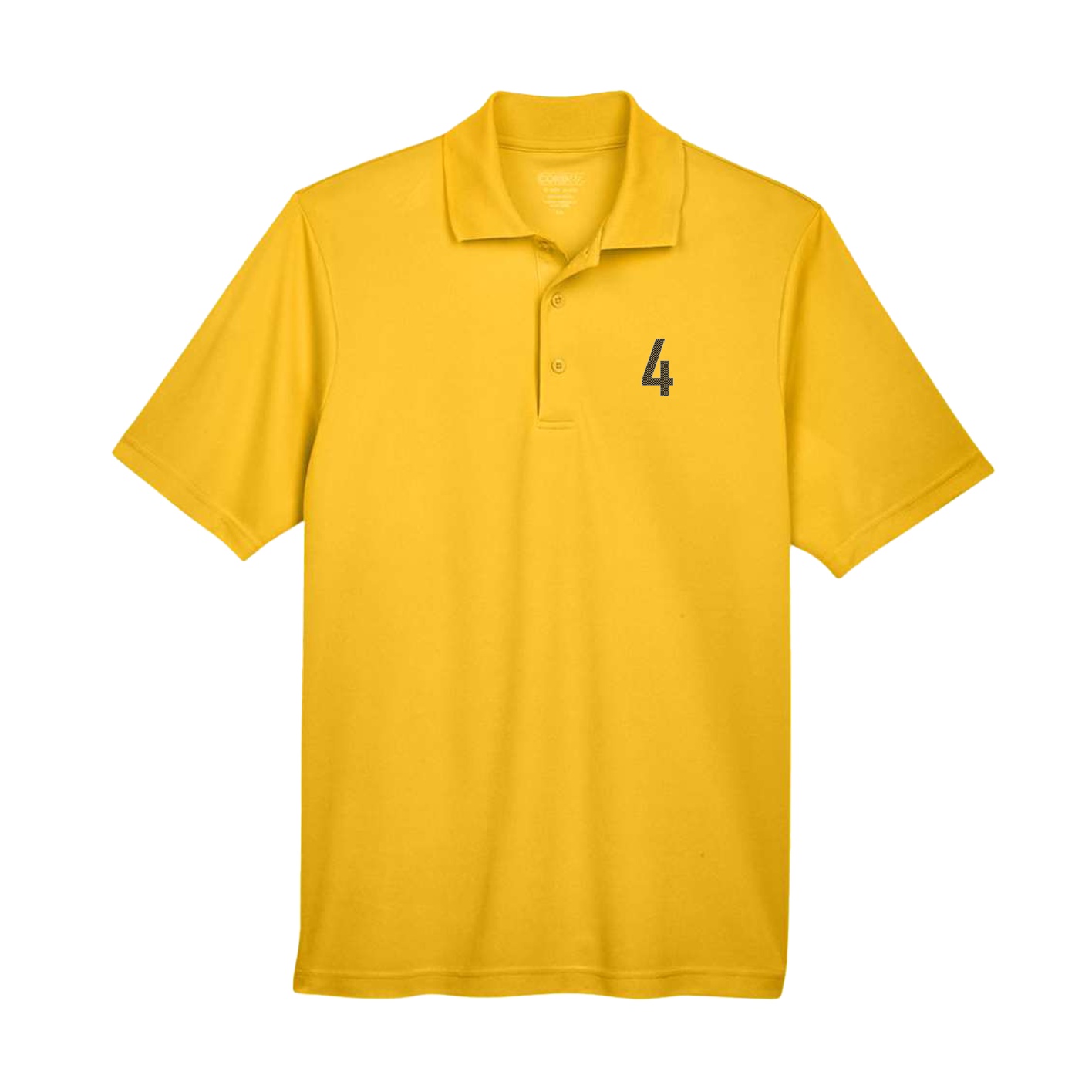 Performance Polo — Front Shirsy in Gold