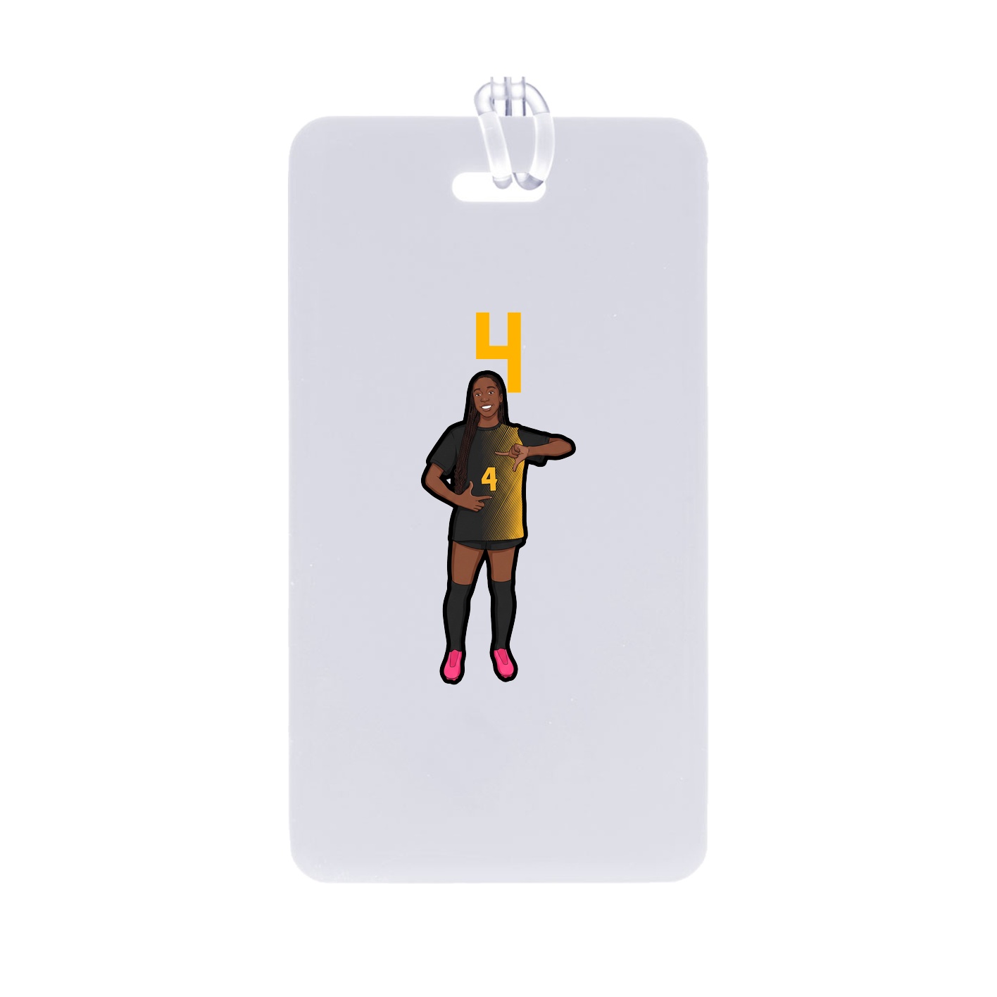 Bag Tag — Number Top in Classic