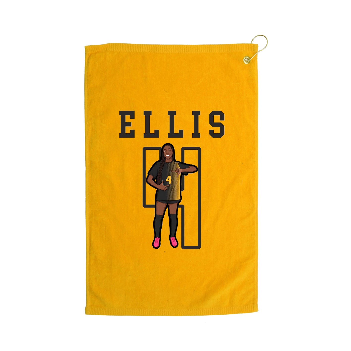 Golf Towel — Shirsey in Gold