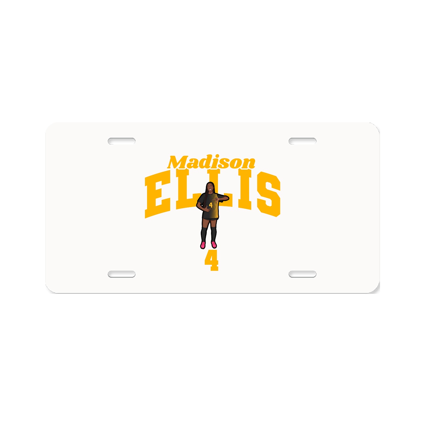 License Plate — Signature Arch in Classic