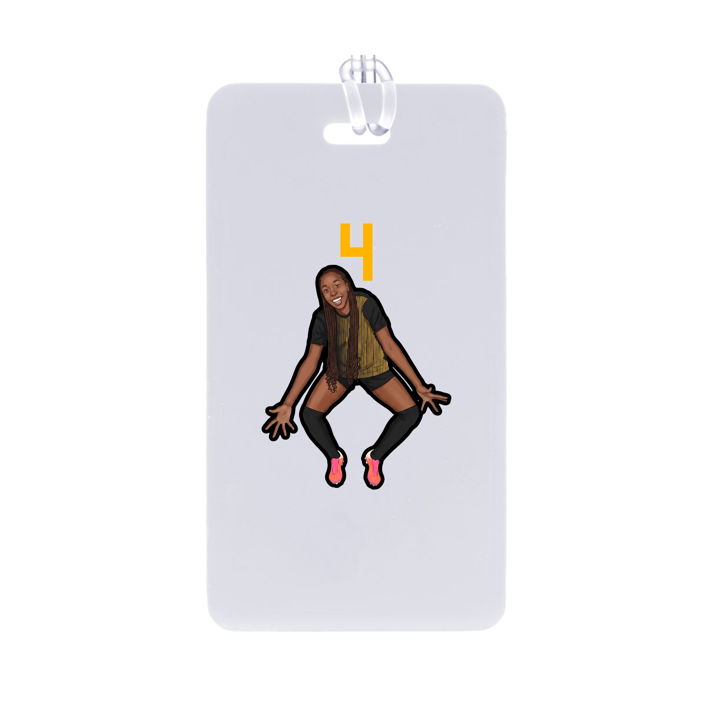 Bag Tag — Number Top in Classic