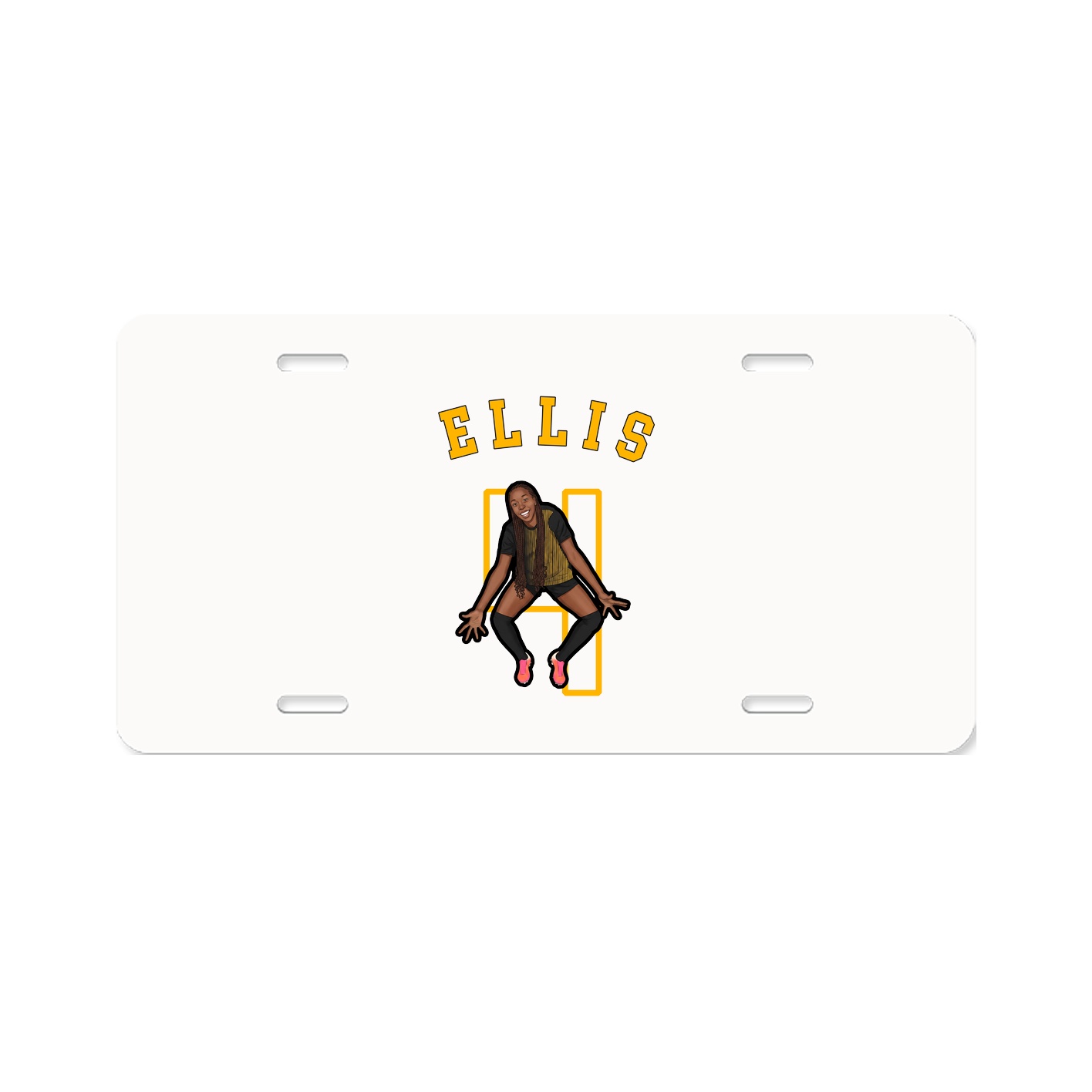 License Plate — Shirsey Arch in Classic