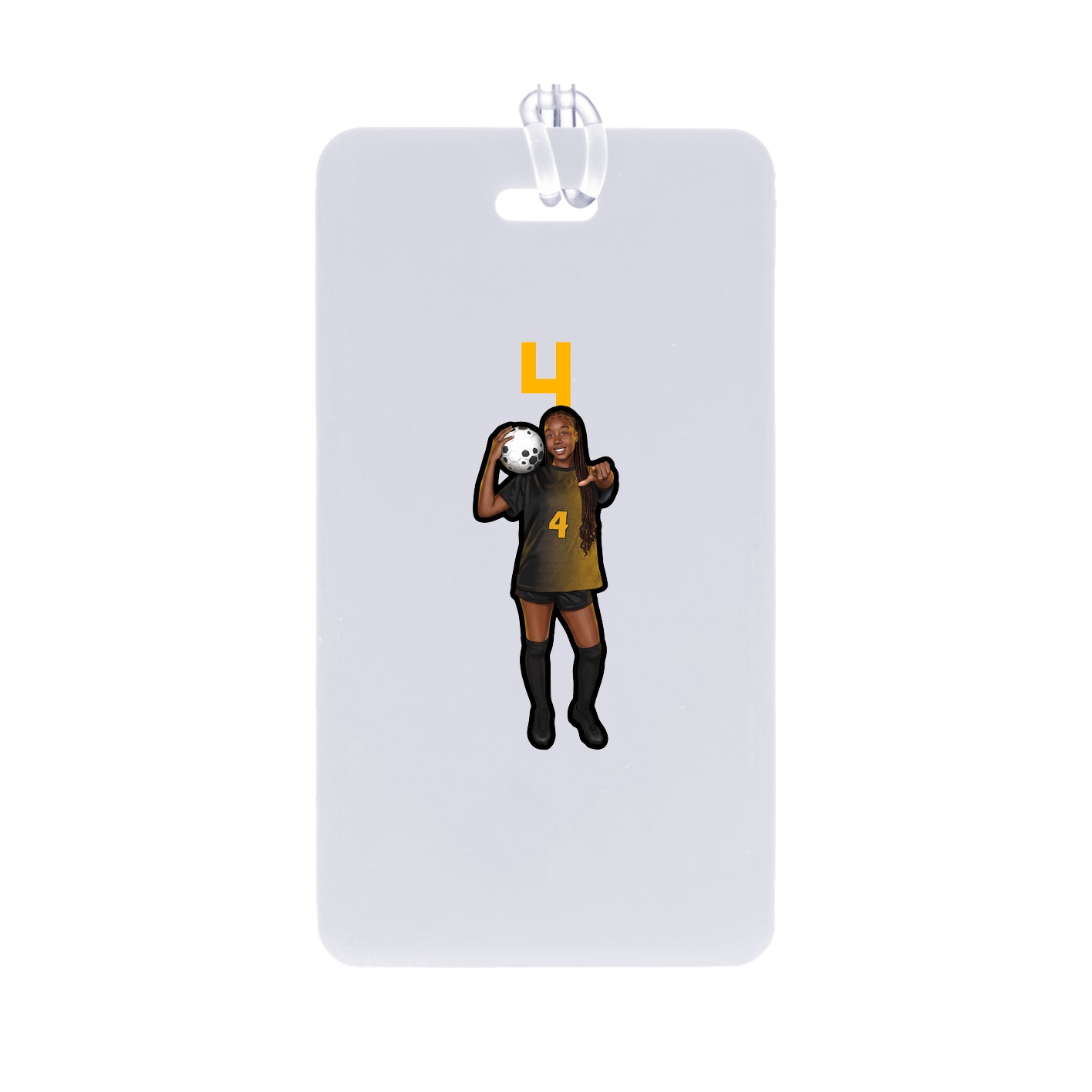 Bag Tag — Number Top in Classic