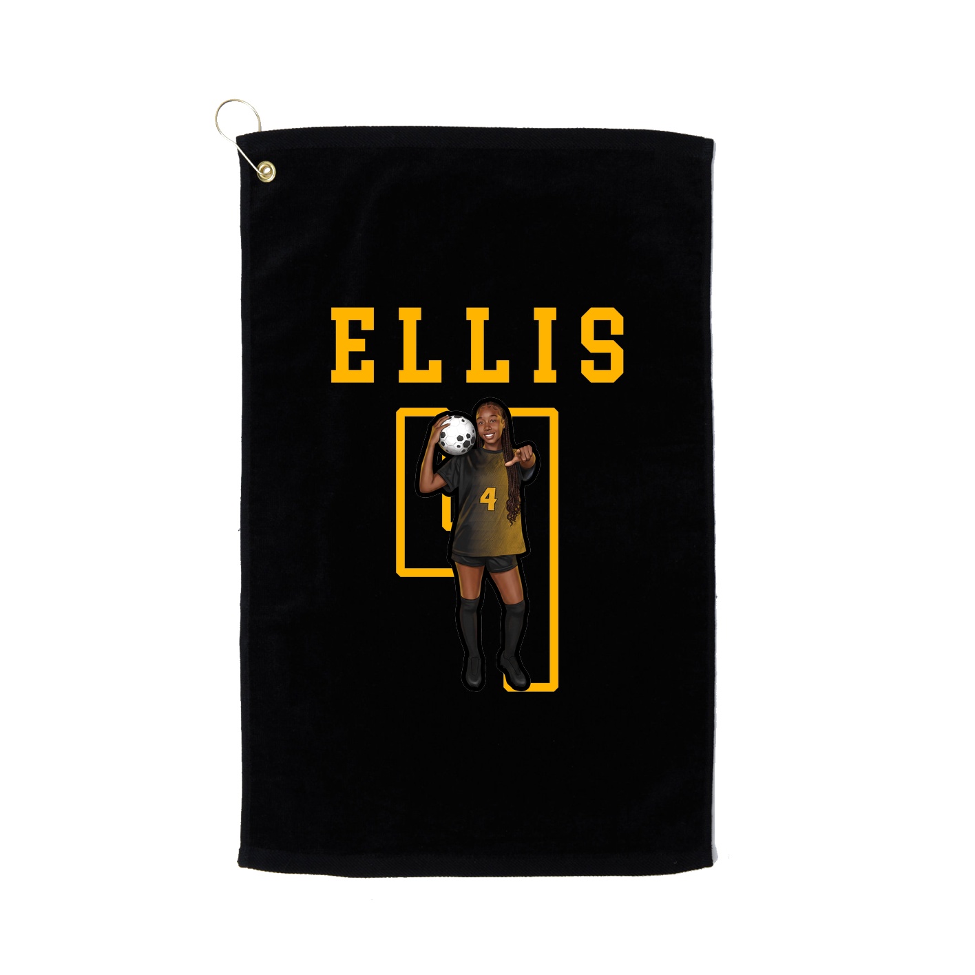 Golf Towel — Shirsey in Black
