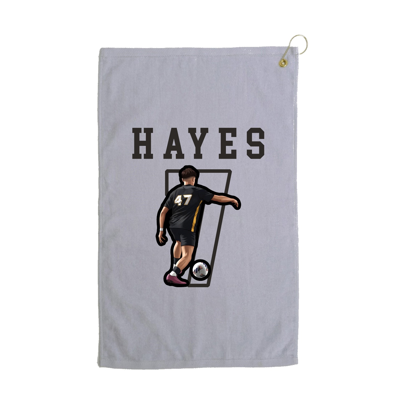 Golf Towel — Shirsey in Grey