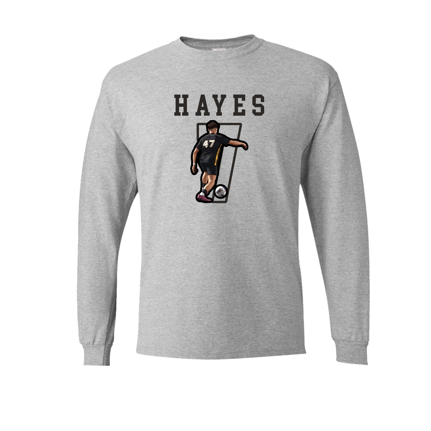 Long Sleeve Tee — Shirsey in Grey