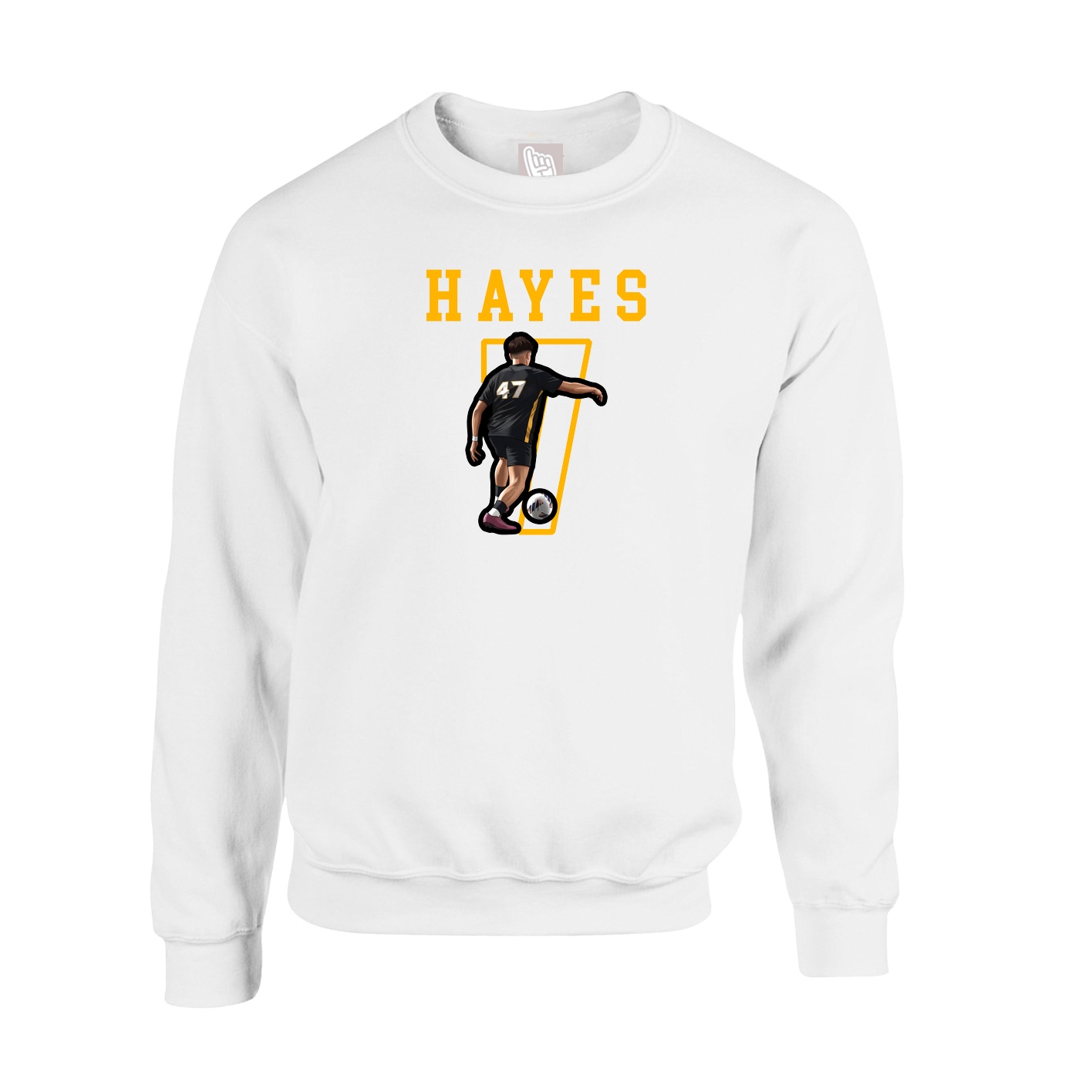 Fleece Crew — Shirsey in White
