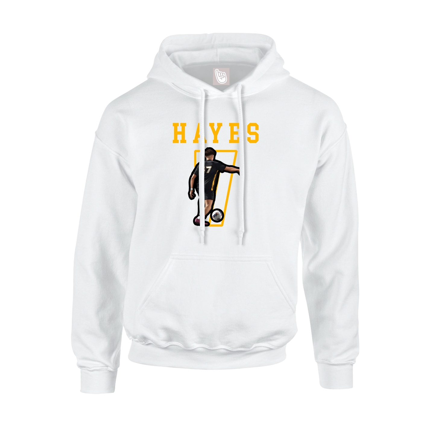 Youth Hoodie — Shirsey in White