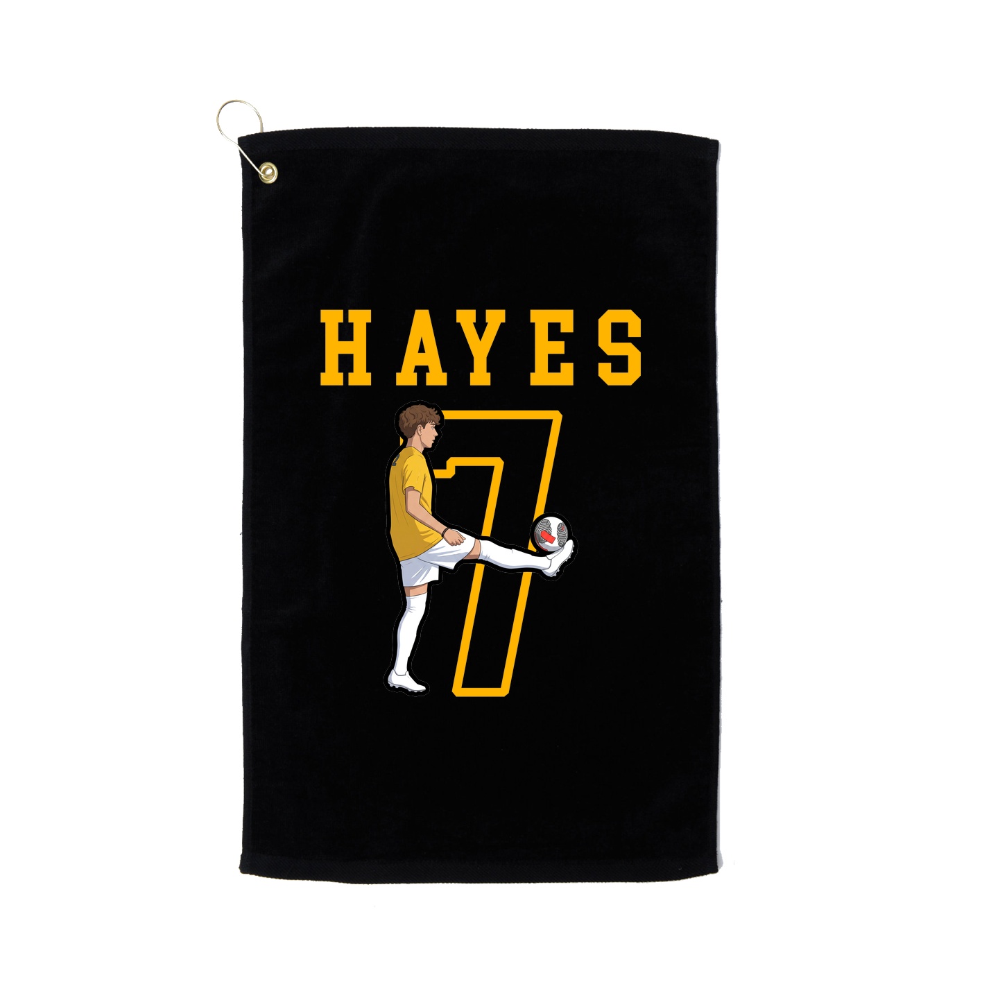 Golf Towel — Shirsey in Black