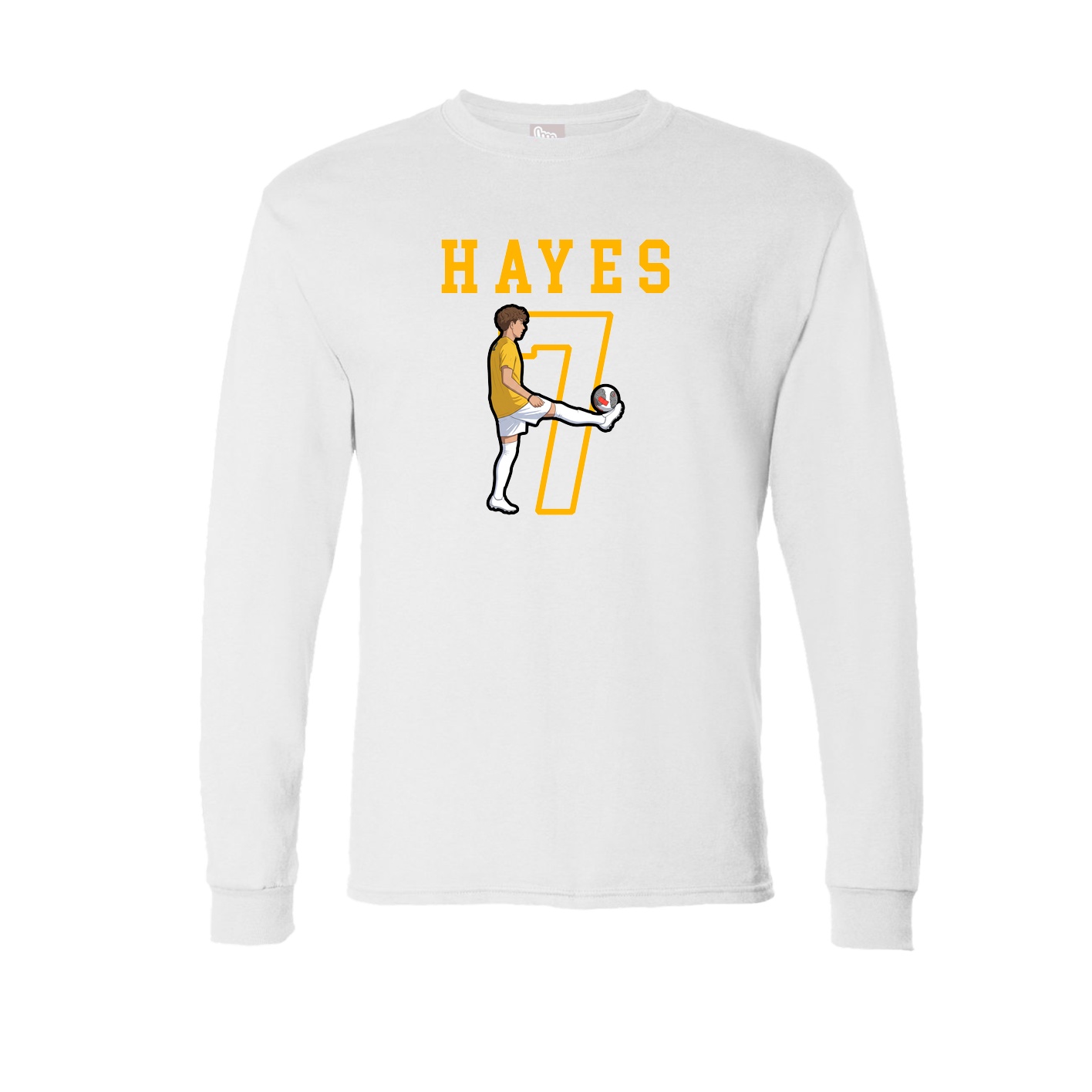 Long Sleeve Tee — Shirsey in White