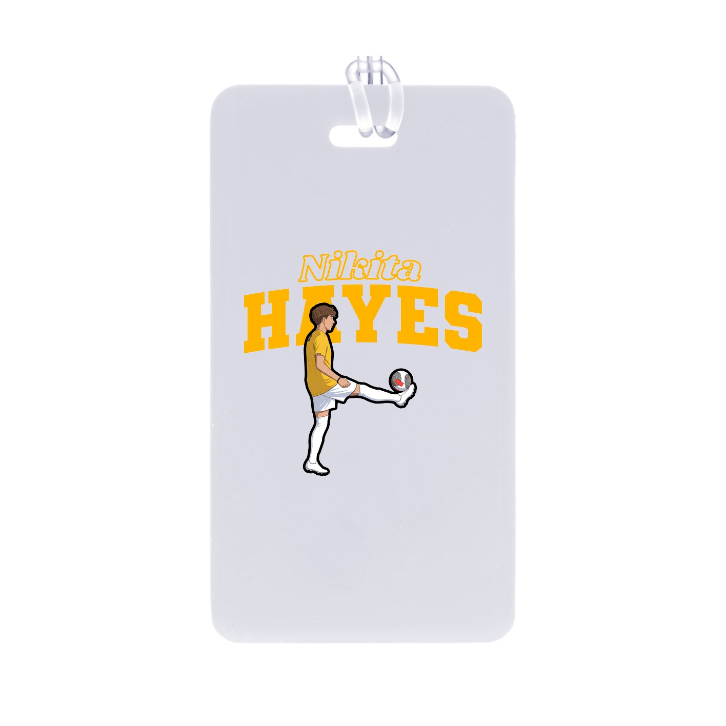 Bag Tag — Name Arch in Classic