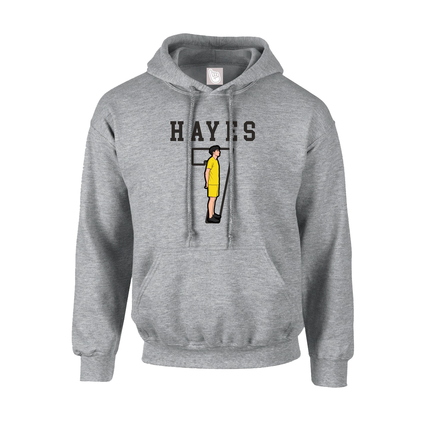 Hoodie — Shirsey in Grey