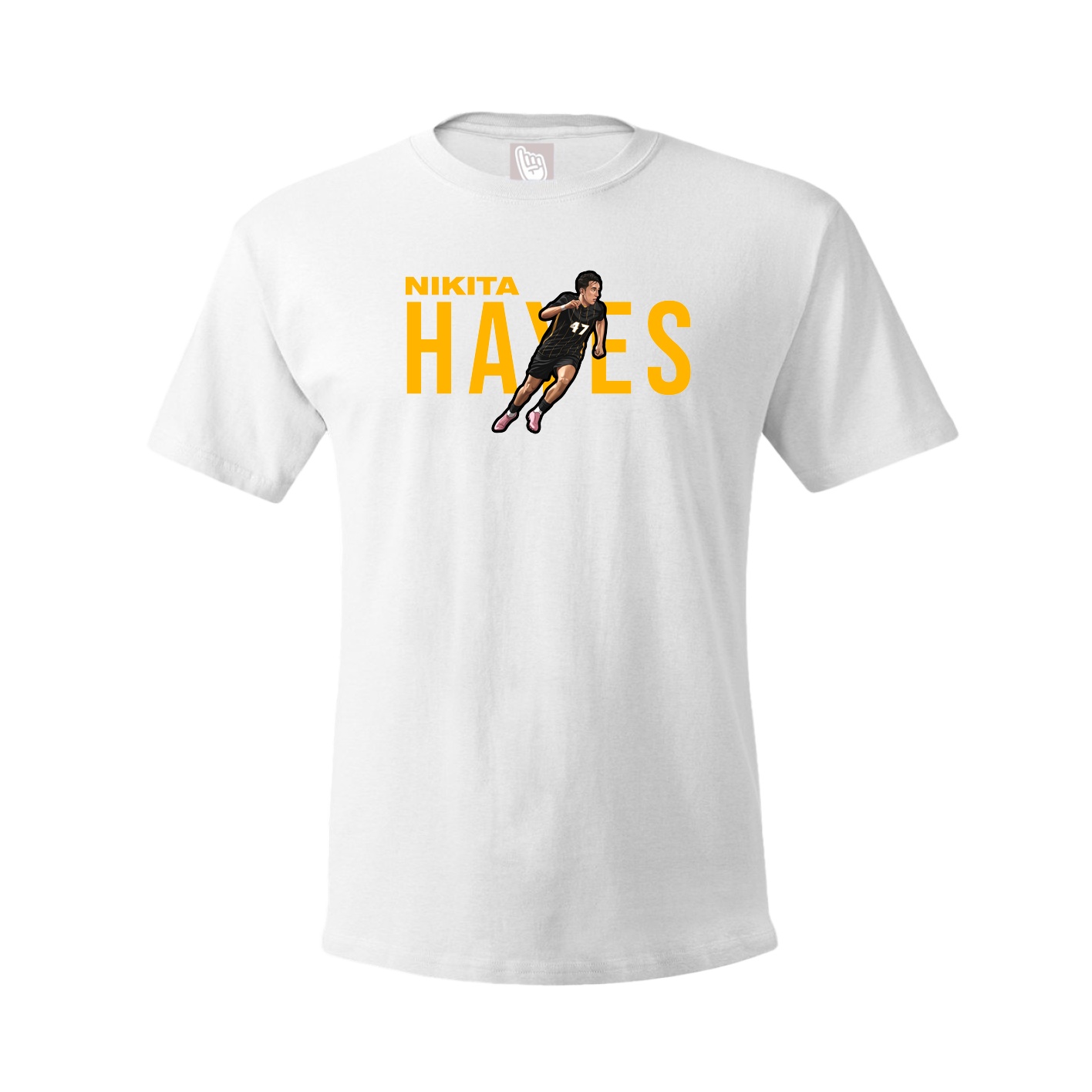 Tee — Player Name in White