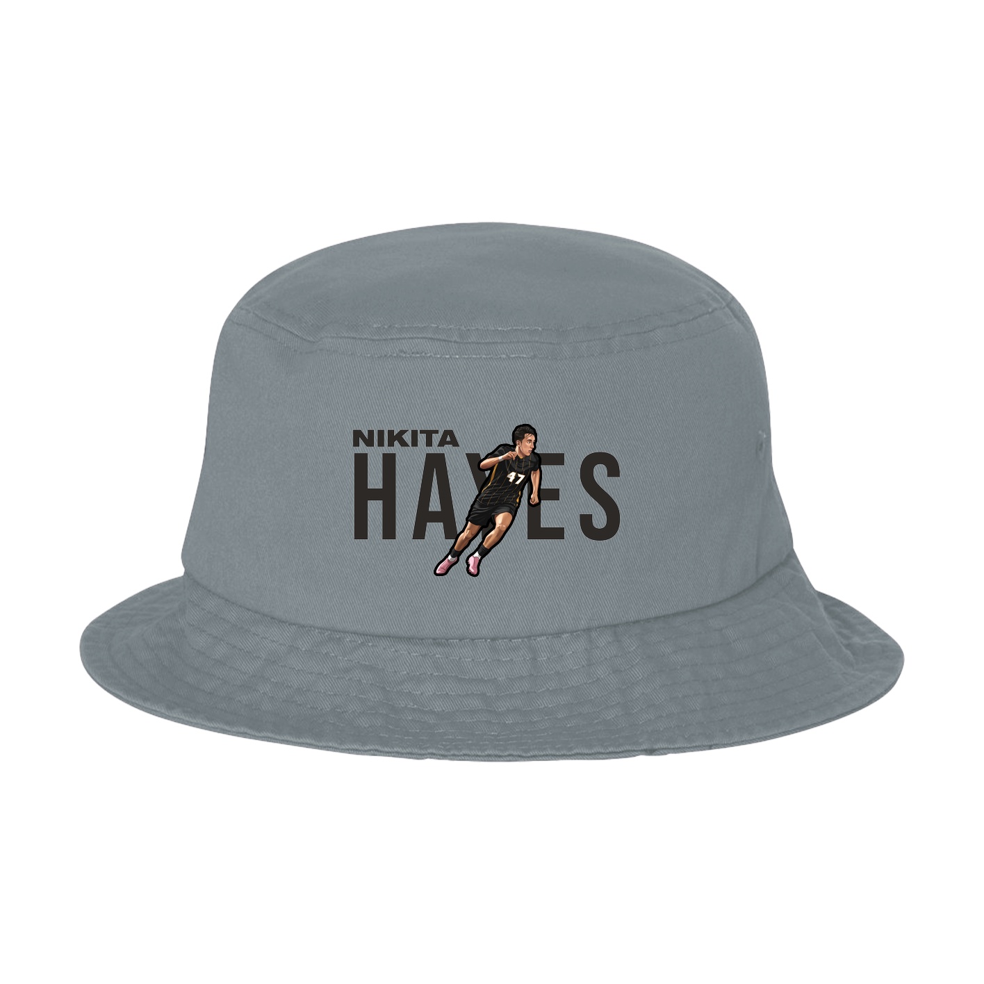Bucket Cap — Player Name in Grey