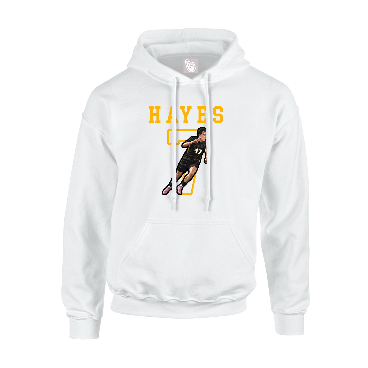 Youth Hoodie — Shirsey in White